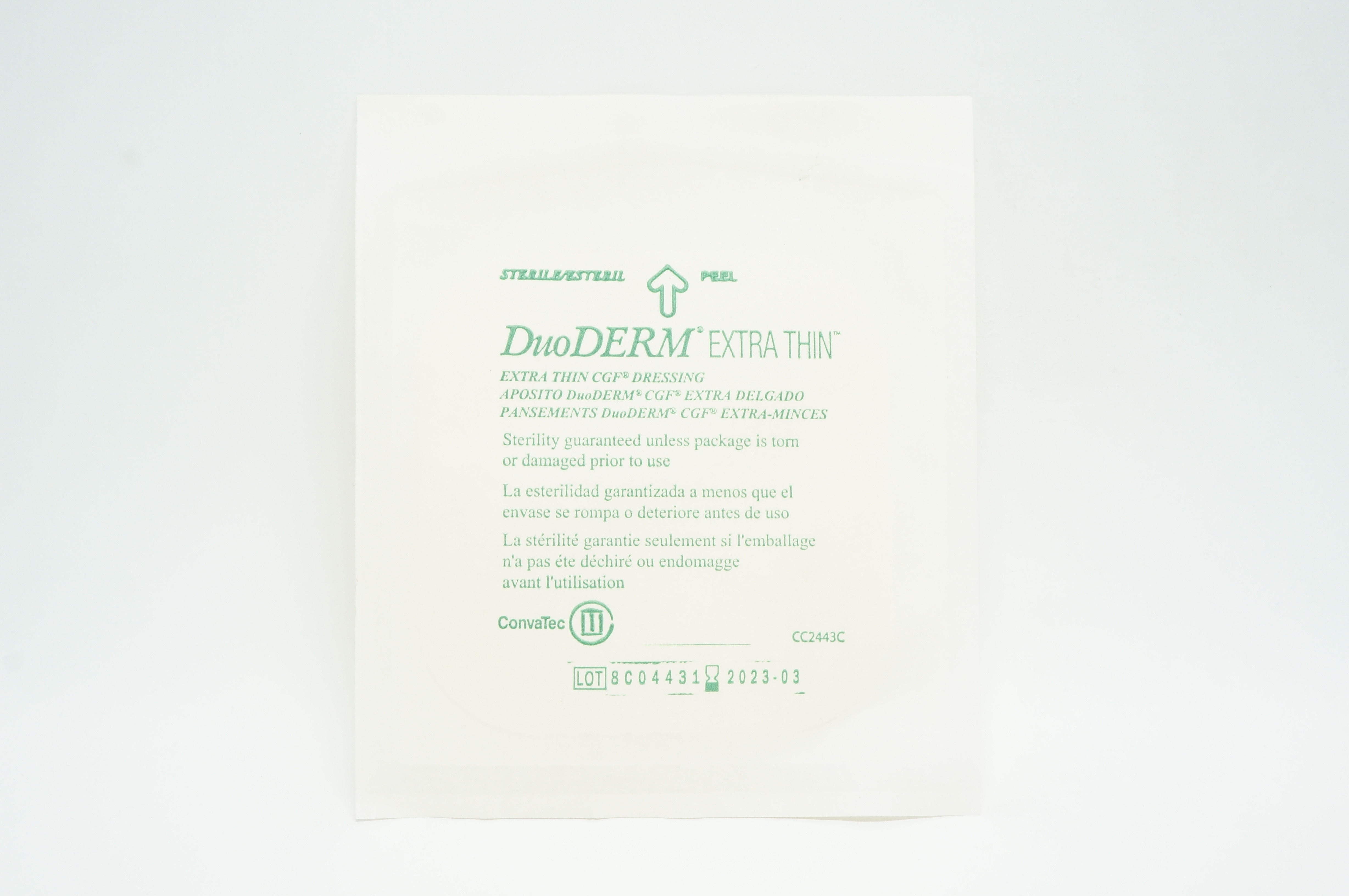 ConvaTec DuoDERM Extra Thin CGF Dressing