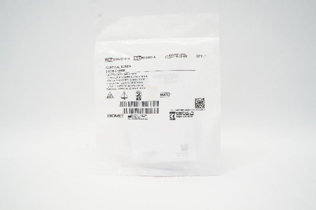 Biomet 8150-37-014 Cortical Screw 3.5mm x 14mm