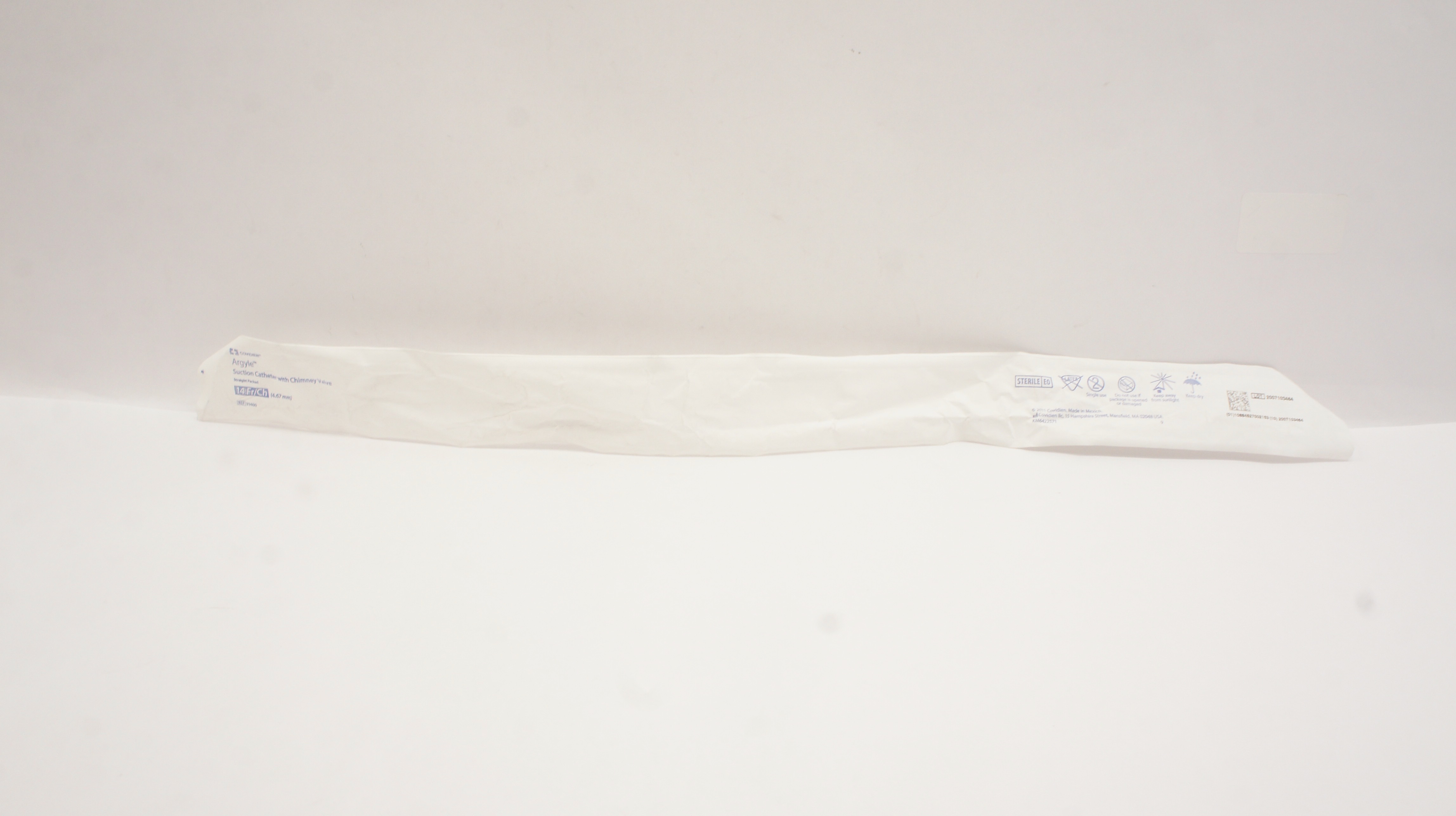 Covidien 31400 Argyle Suction Cath. W/Chimney Valve 14Fr/Ch