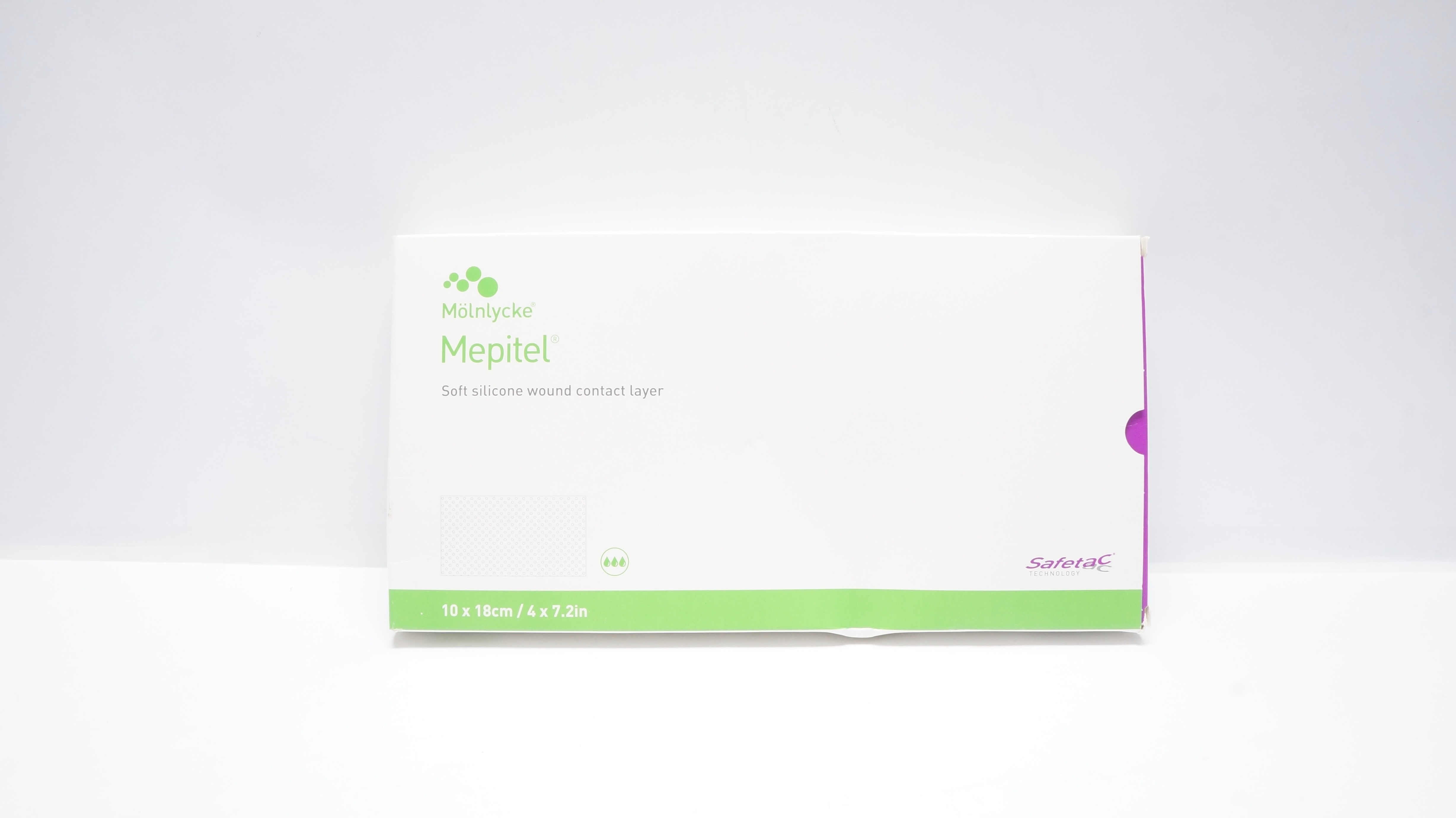 Molnlycke 291099 Mepitel Silicone Wound Contact Layer 4 x 7.2inch (x)- Box of 10