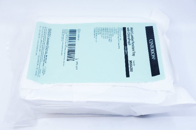 Centurion MNS4200 Adult Lumbar Puncture Tray with ChloraPrep
