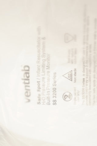 Ventlab SS 3200 Safe Spot/ Infant Resuscitator W/H2O Pressure Monitor