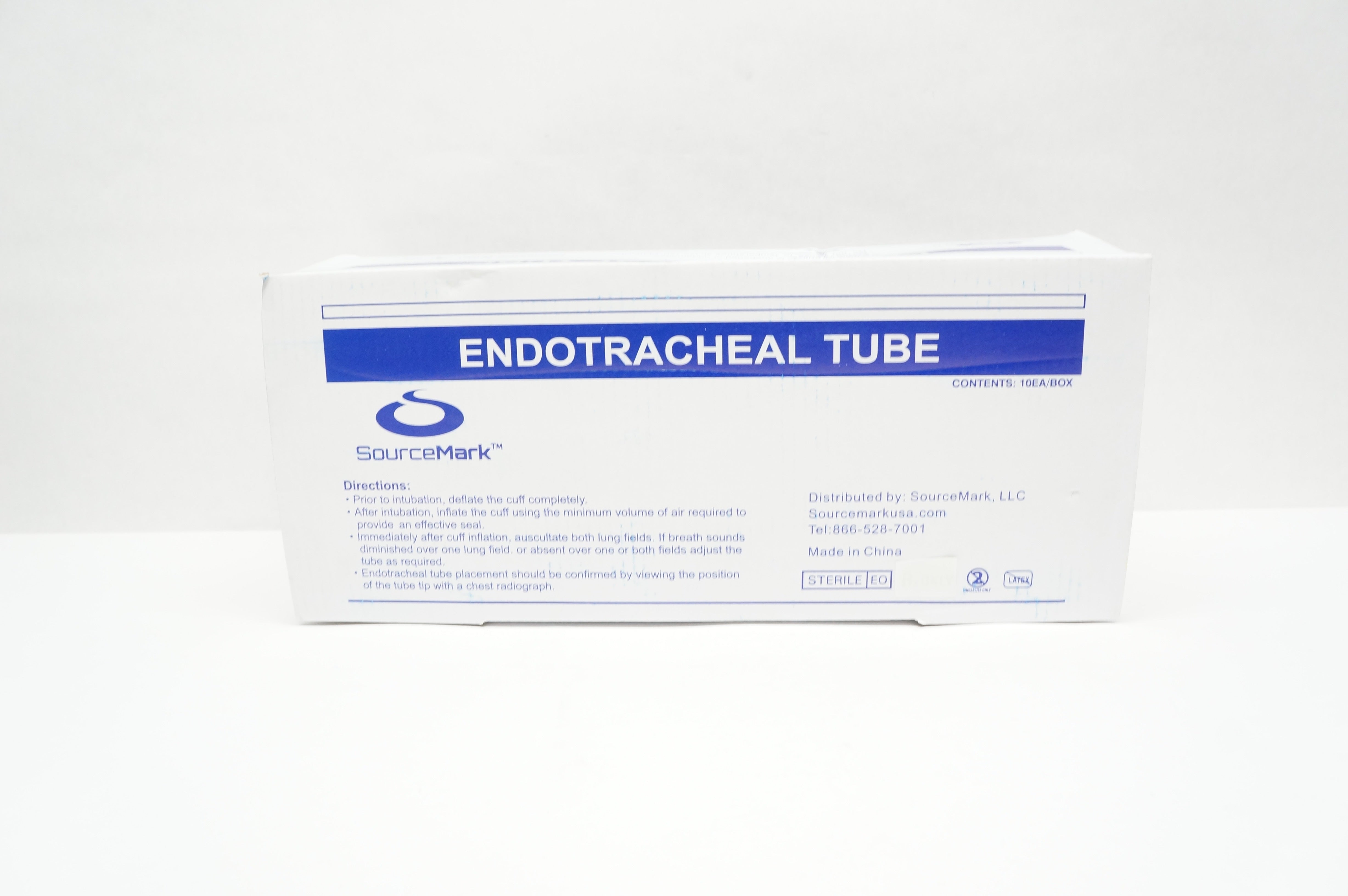 SourceMark M0470C Endotracheal Tube- Cuffed Murphy 7.0mm x 9.6mm -Box of 10