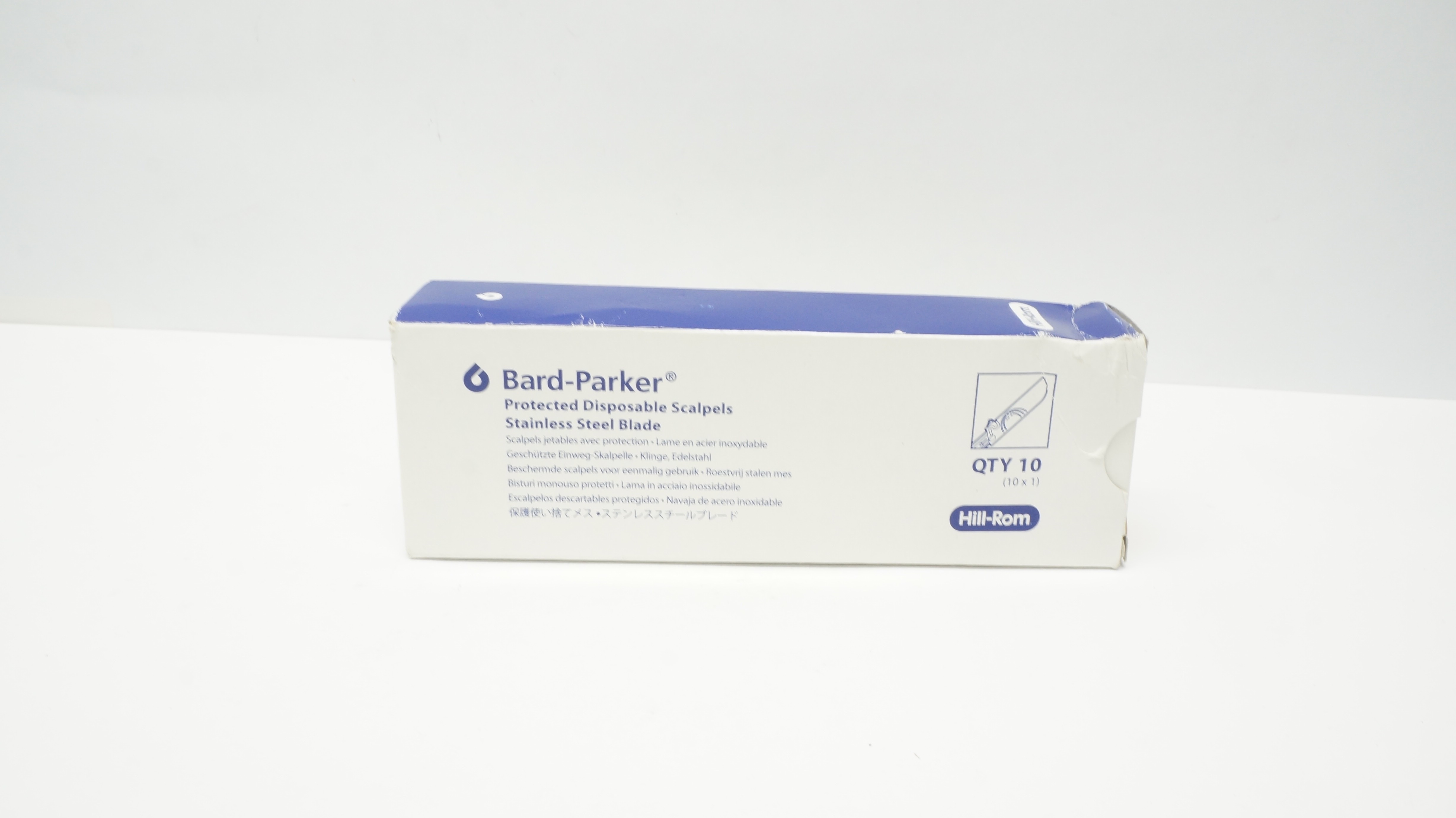 Aspen 372610 Bard-Parker Protected Disposables Scalpels #10 (x) - Box of 6