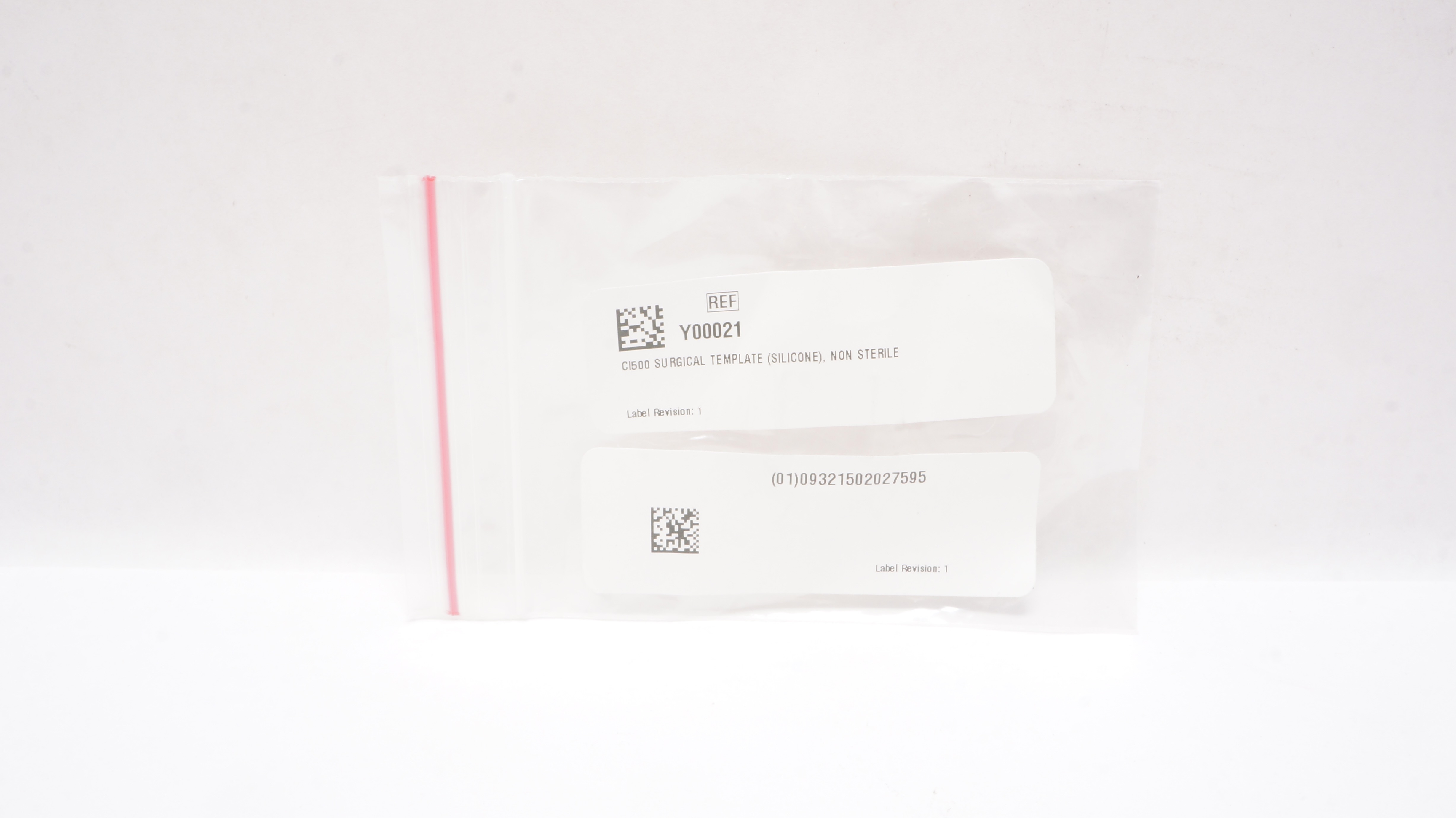 CI500 Y00021 Surgical Silicone Non Sterile Template