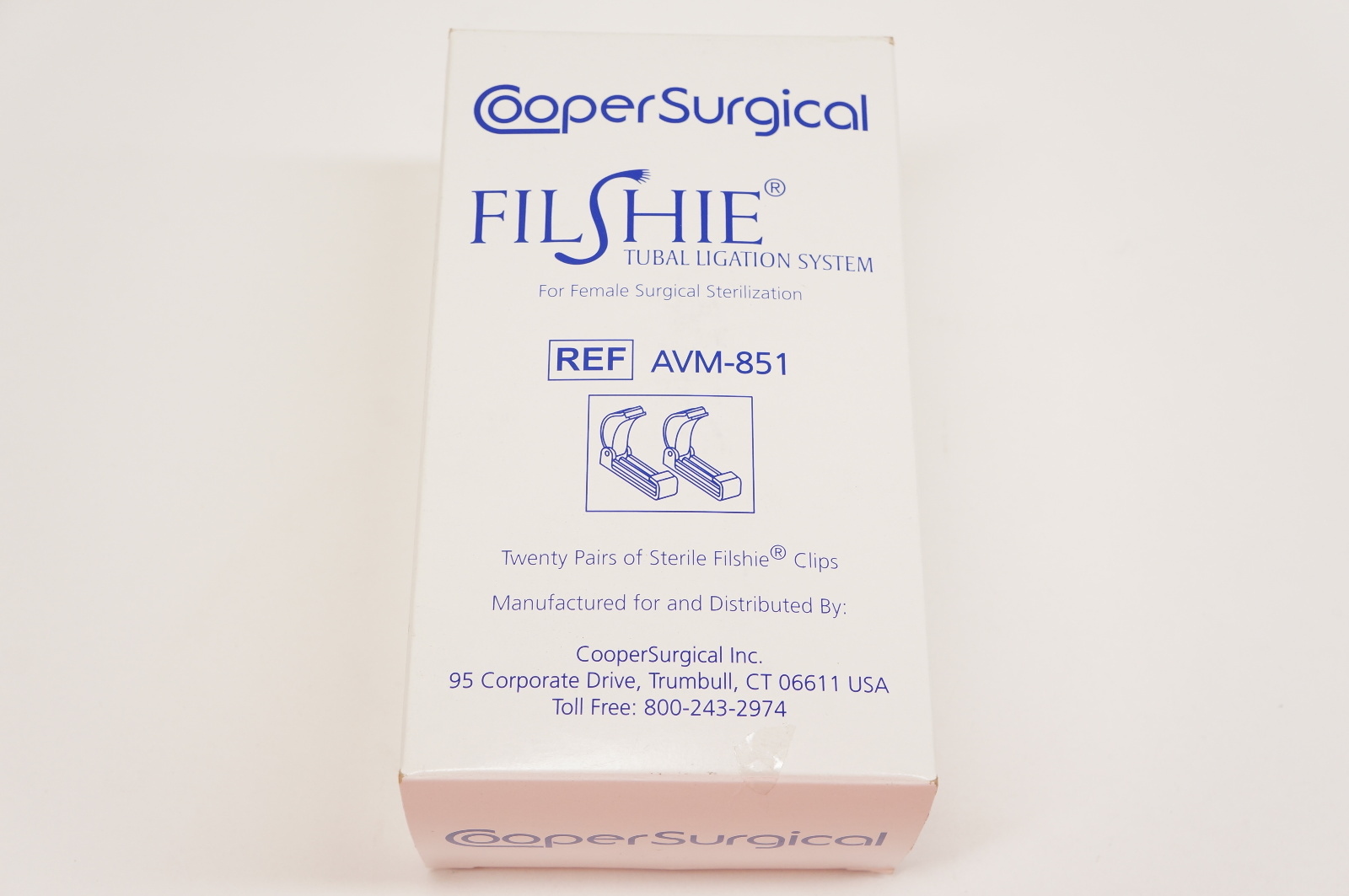 Cooper Surgical AVM-851 FILSHIE Tubal Ligation System (x)