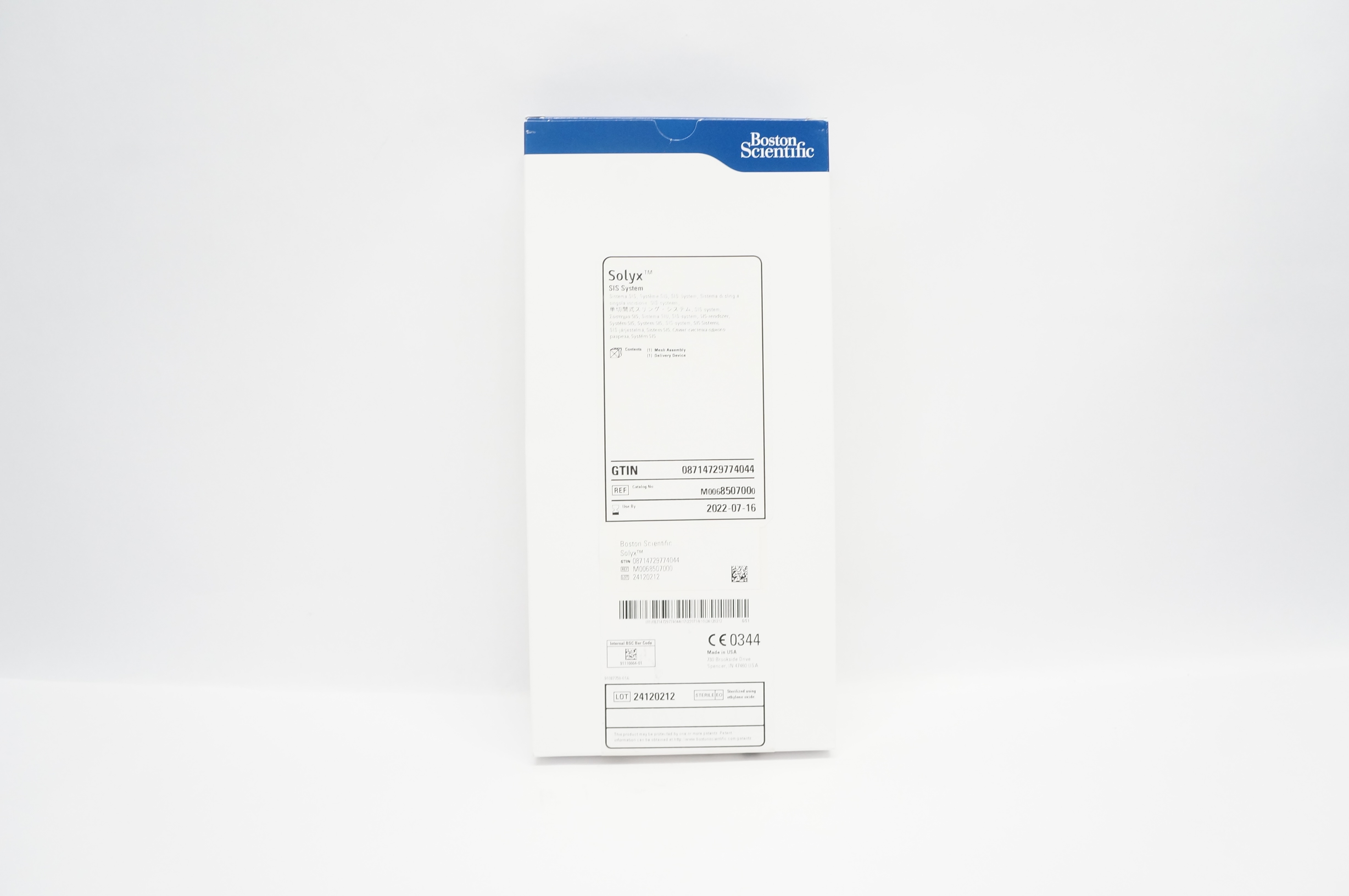 Boston Scientific M0068507000 Solyx SIS System (x)