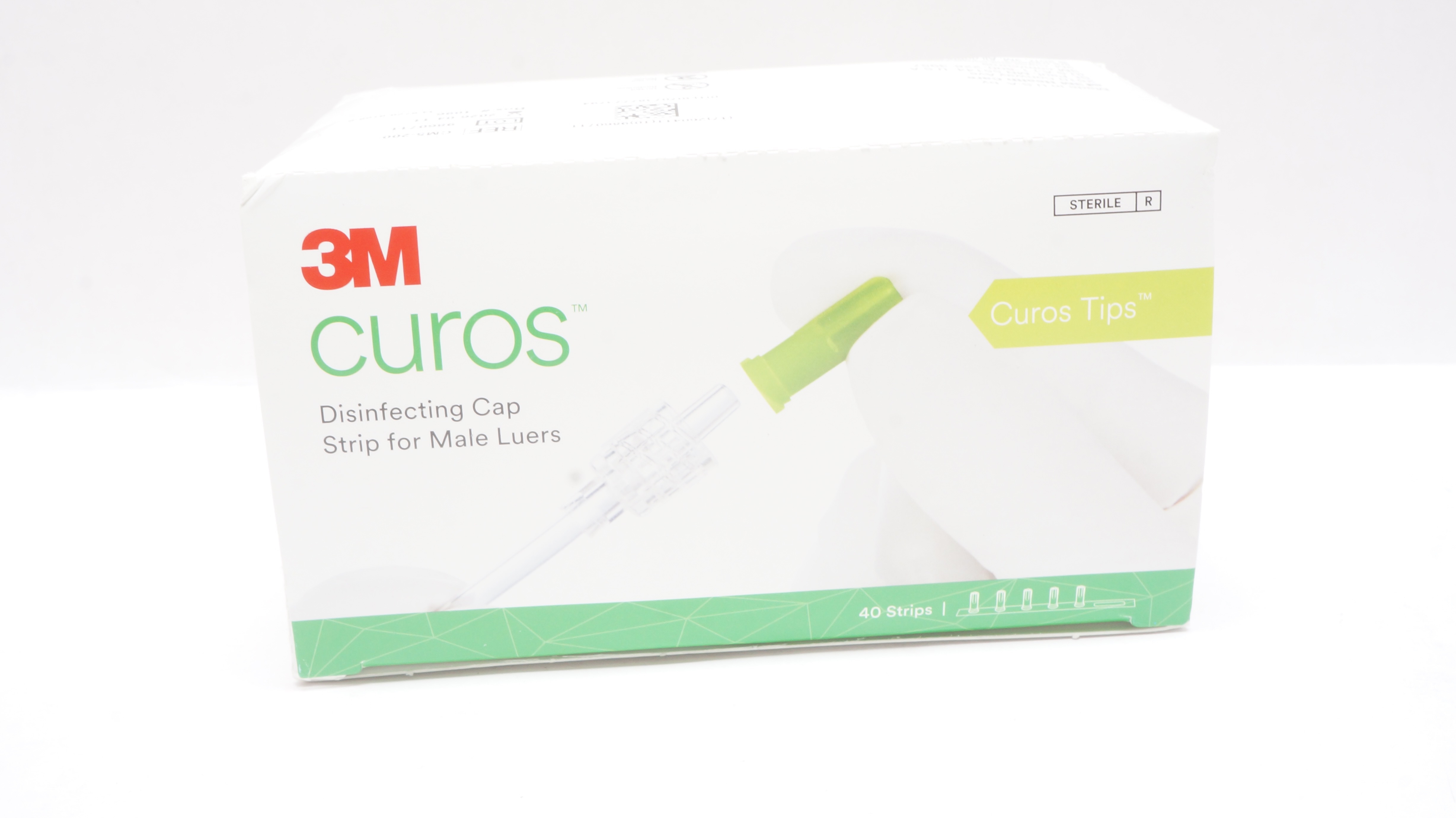 3M CM5-200 Curos Disinfecting Cap Strip for Male Luers - Box of 40