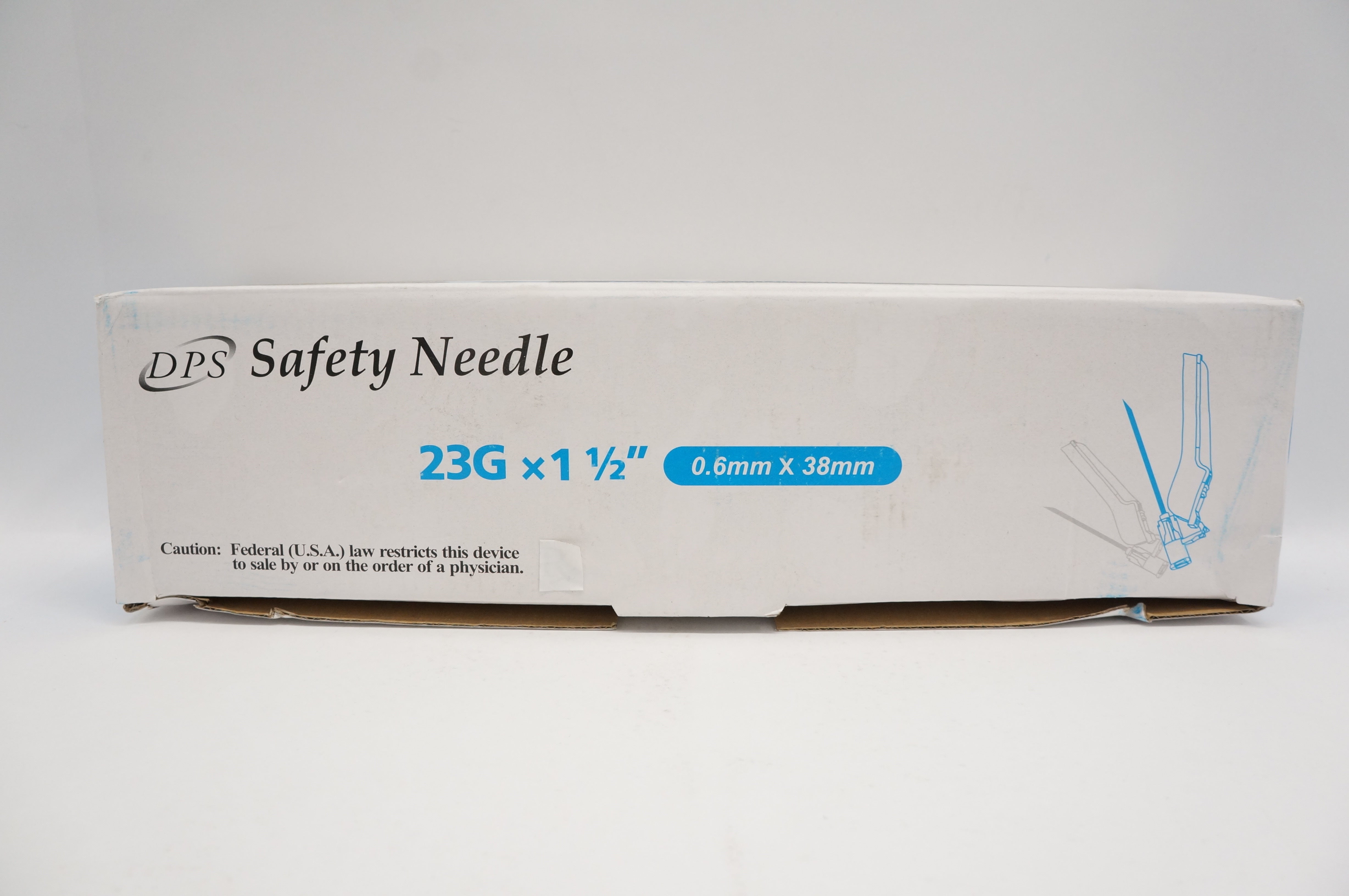 DPS 9760W451 Safety Ndle. 23G x 1-1/2inch - Box of 100