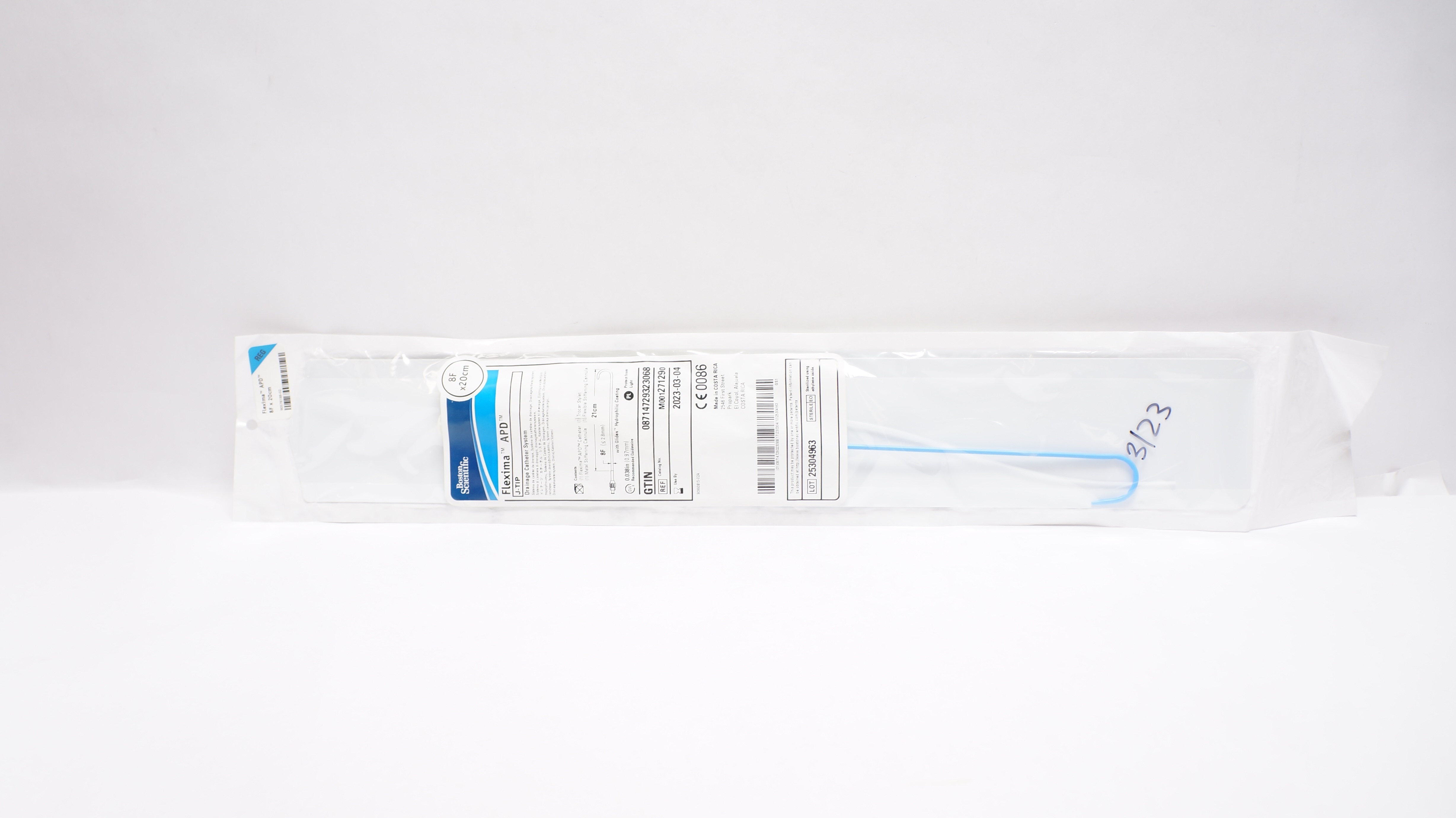 Boston Scientific M001271290 Flexima APD Drainage Cath. System 8F x 20cm (x)