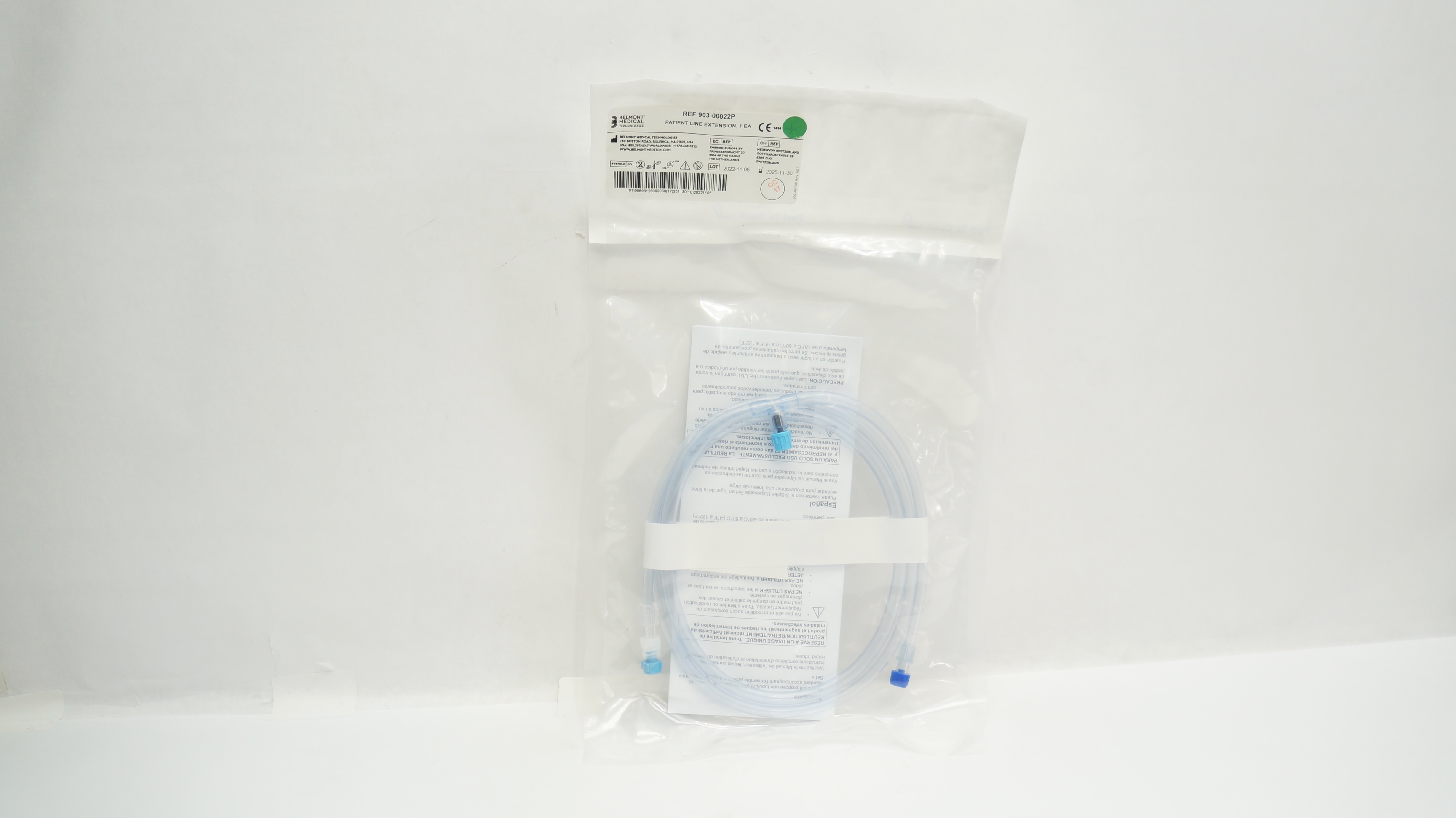 Belmont 903-00022P Patient Line Extension Set