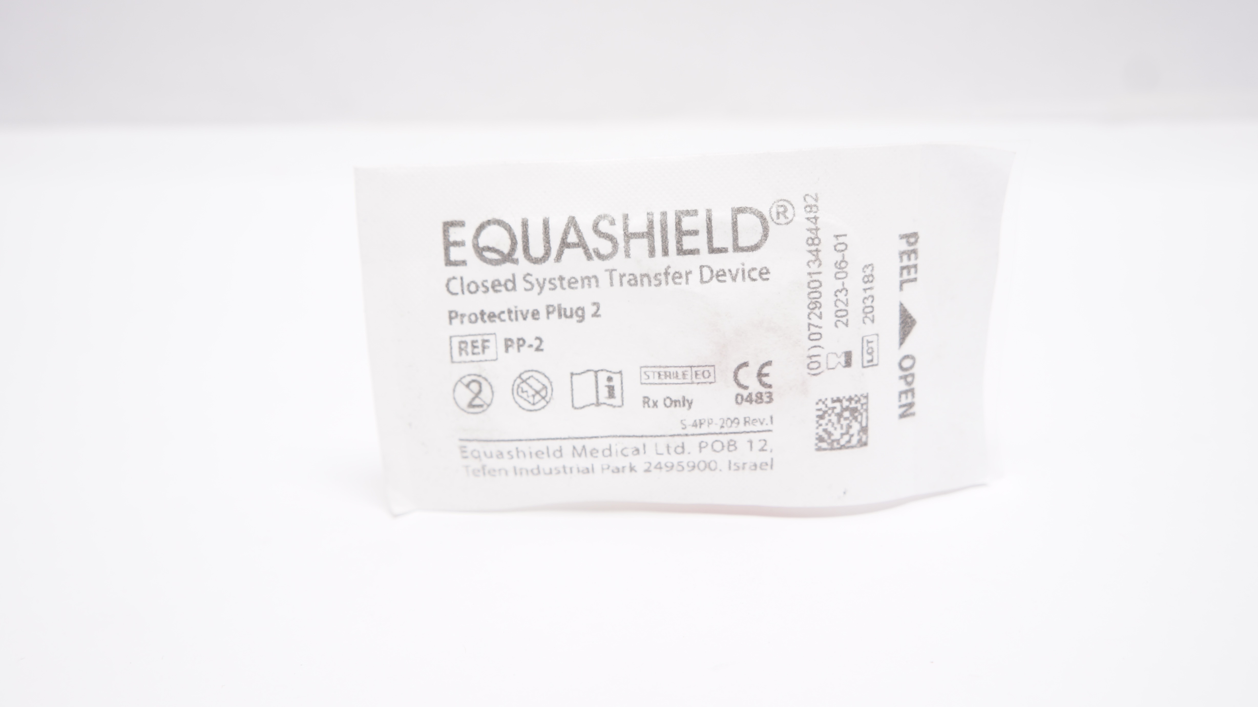 Equashield Medical PP-2 Closed System Transfer Device Protective Plug 2 (x)