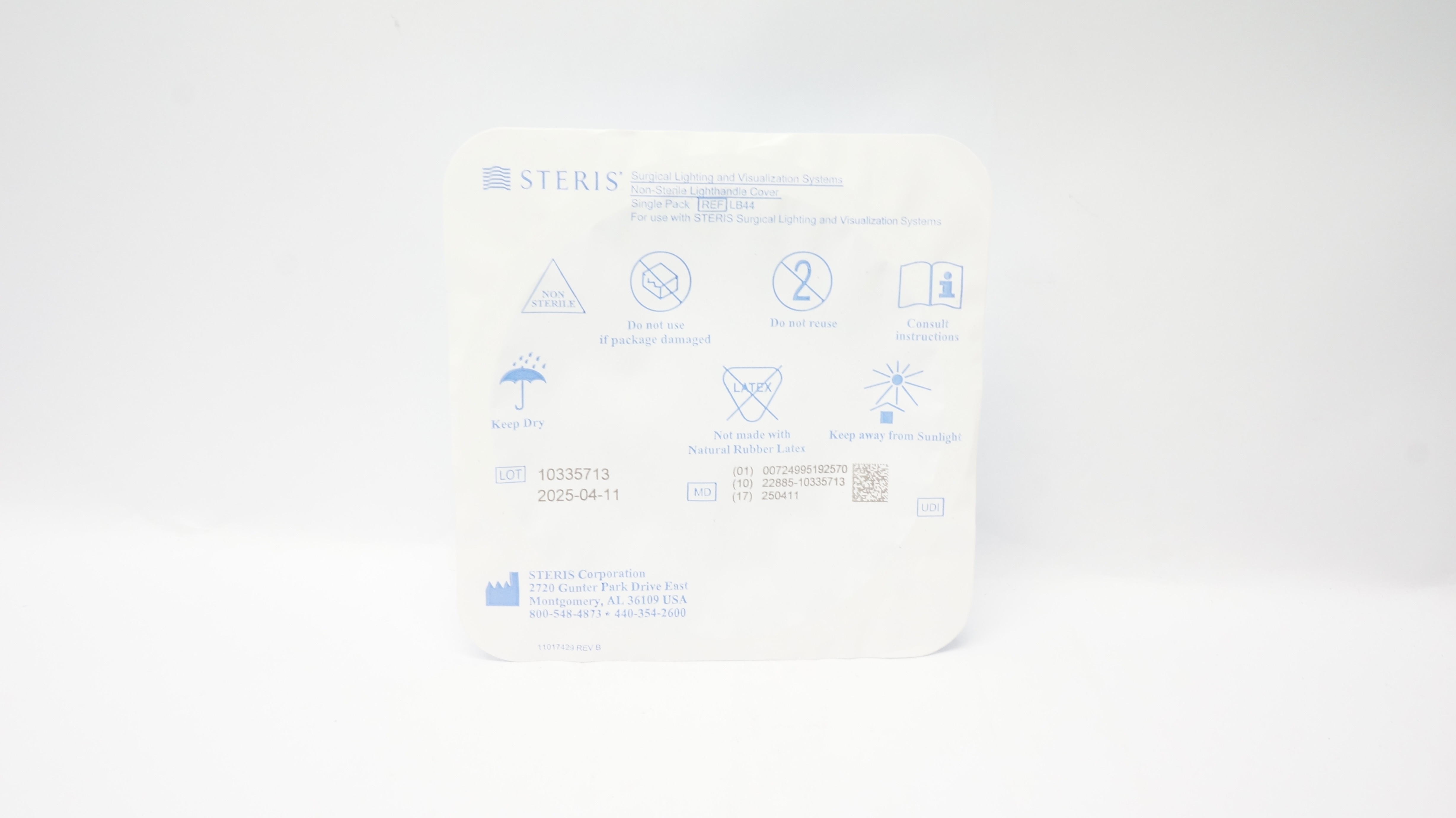 Steris LB44 Surgical Lightning Visualization System,NonSterile Lighthandle Cover