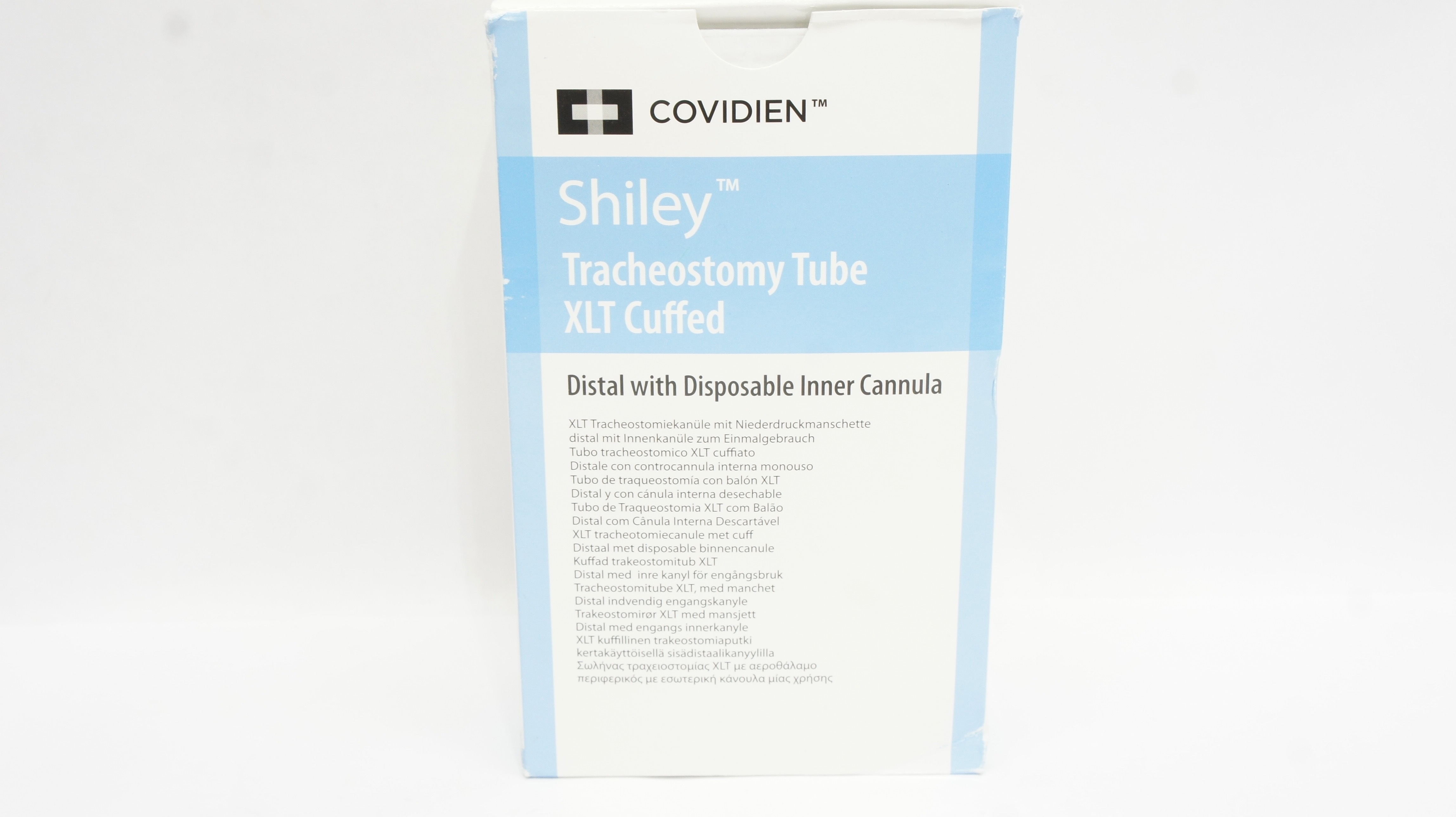 Covidien 60XLTCD Shiley Tracheostomy Tube XLT Cuffed 6.0 ID x 11.0 OD x 31.3mm