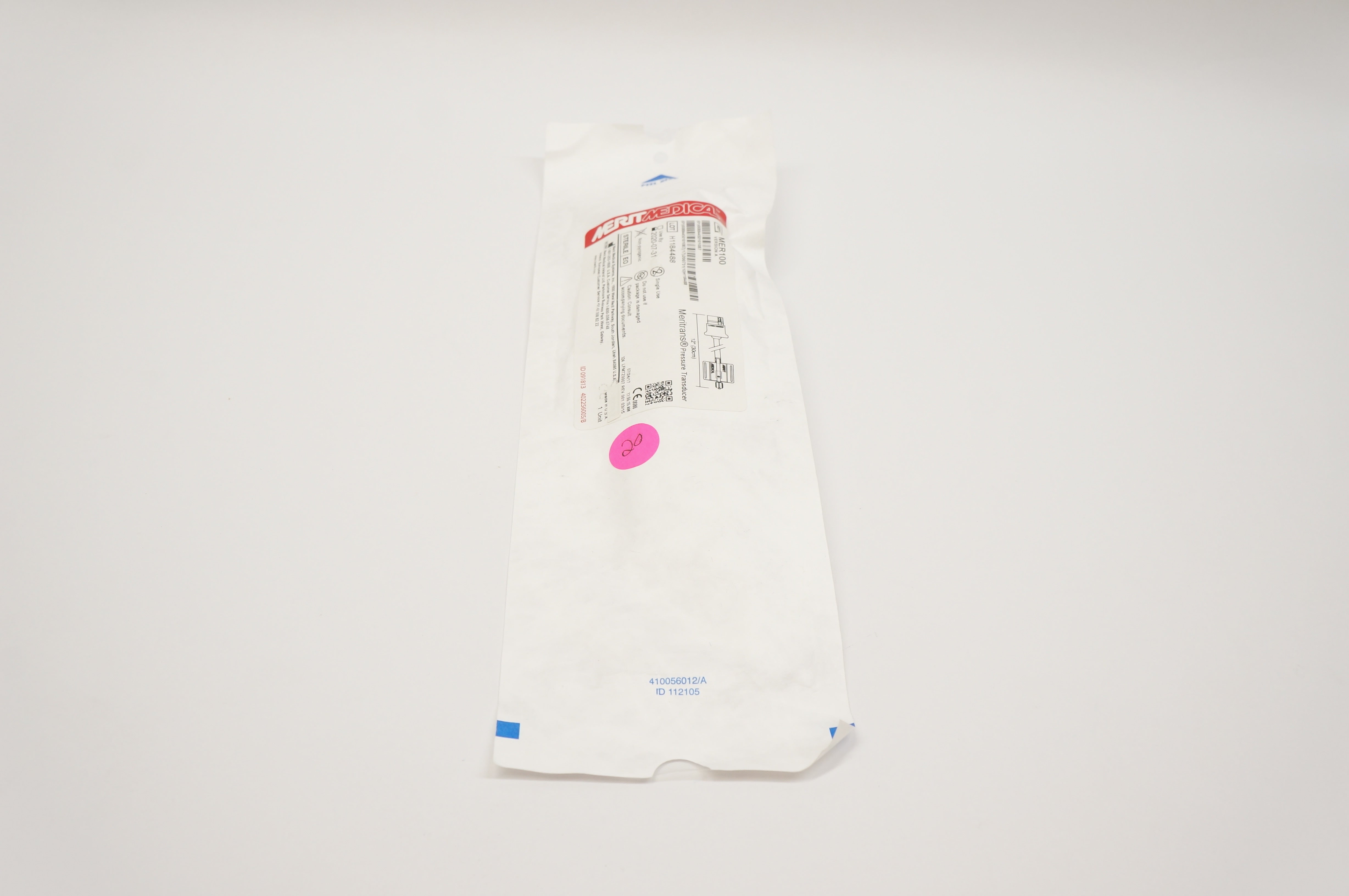 Merit Medical MER100 Meritrans Pressure Transducer 12inch (x)