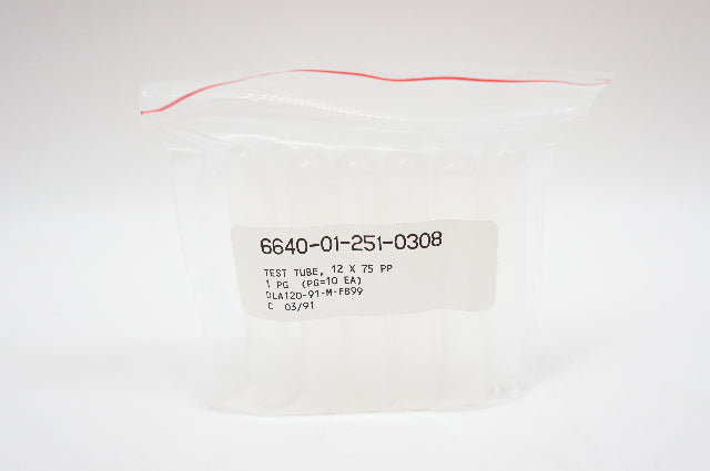 Test Tube, 12 x 75 PP