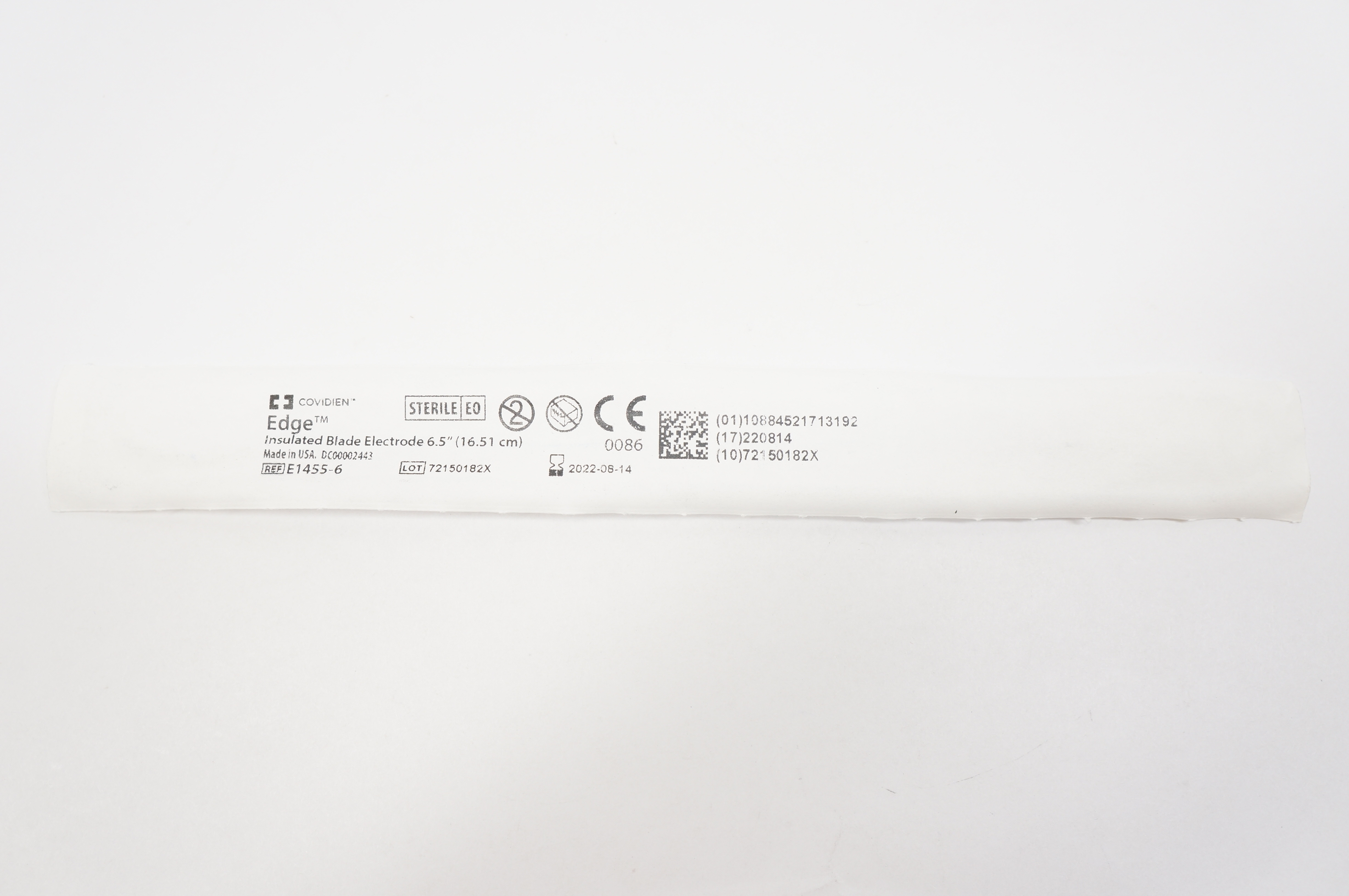 Covidien E1455-6 Edge Insulated Blade Electrode 6.5inch