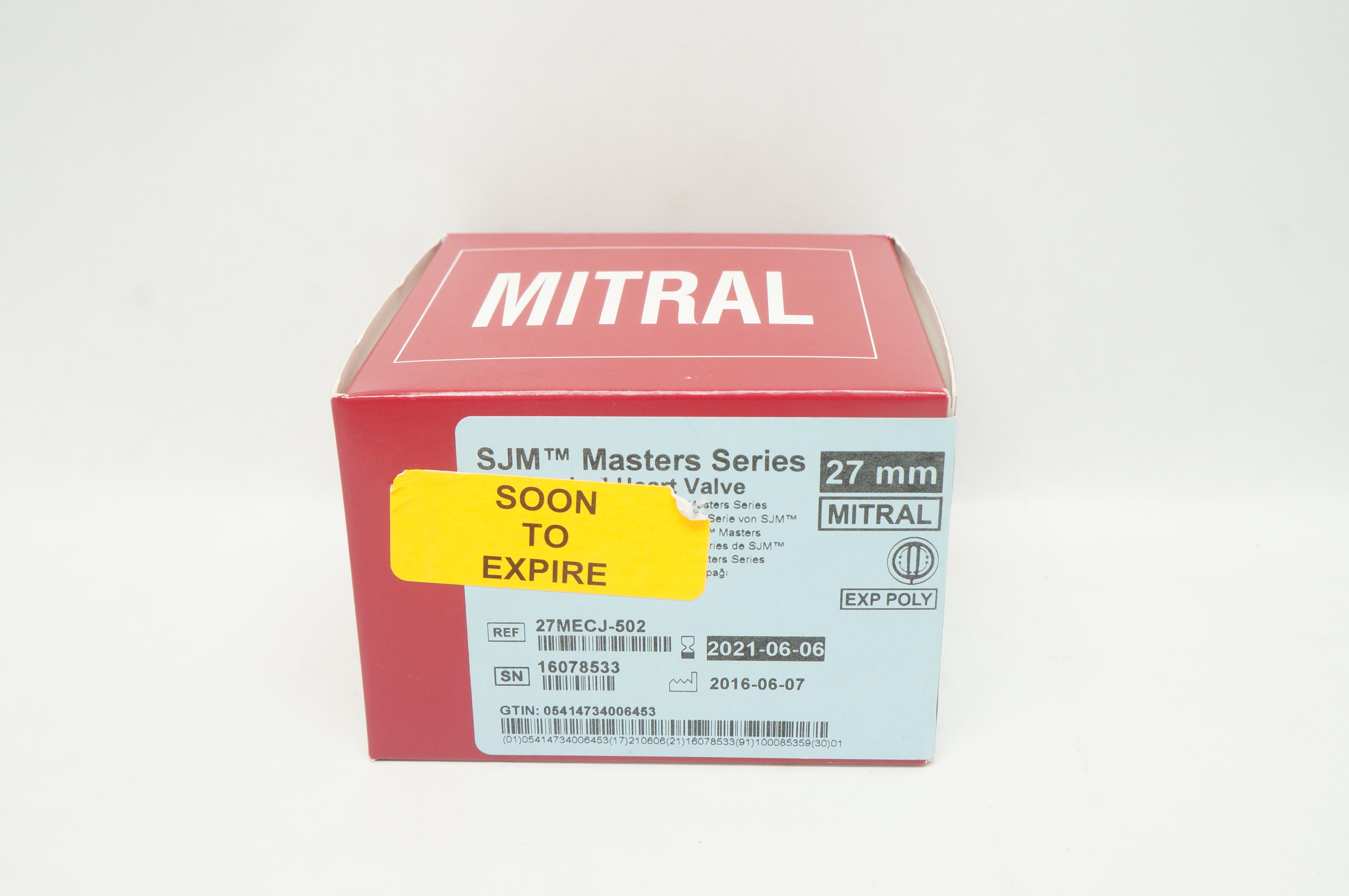 St. June Medical 27MECJ-502 Masters Series 27mm (x)