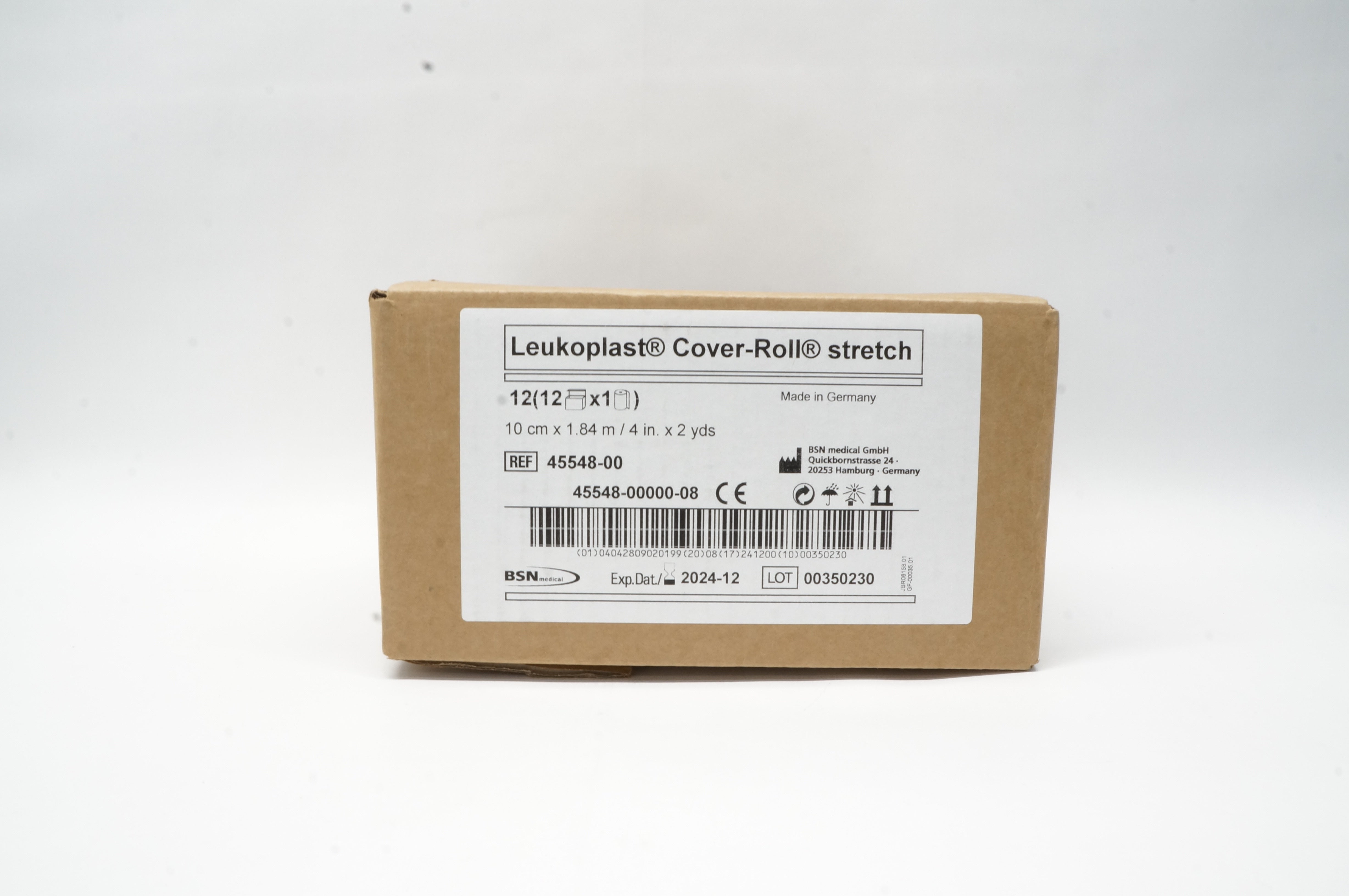BSN Medical 45548-00 Leukoplast Cover-Roll Stretch 4inch x 2yds - Box of 12