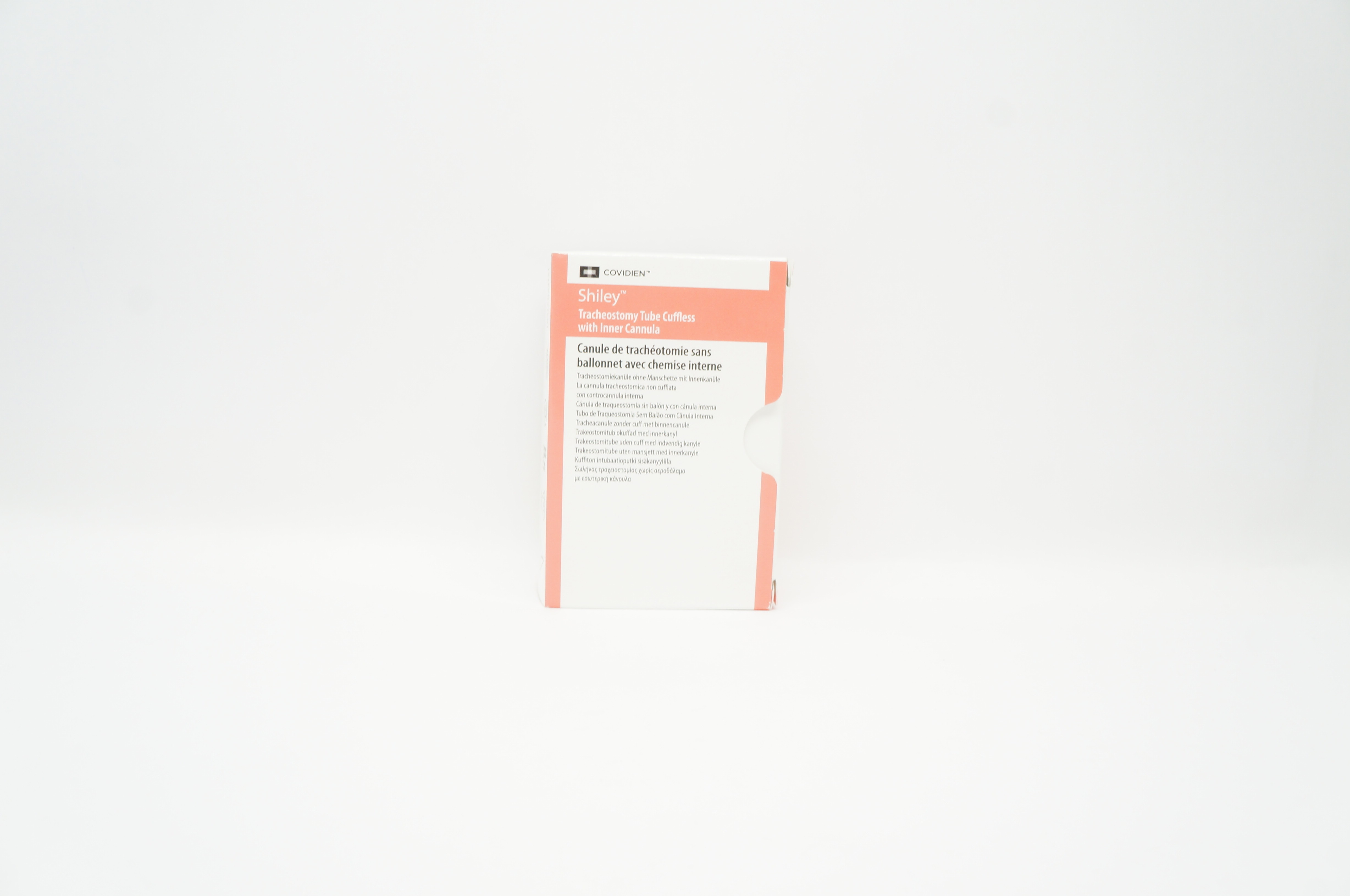 Covidien 4CFS Shiley Tracheostomy Tube Cuffless 5.0mm ID x 9.4mm OD x 65mm