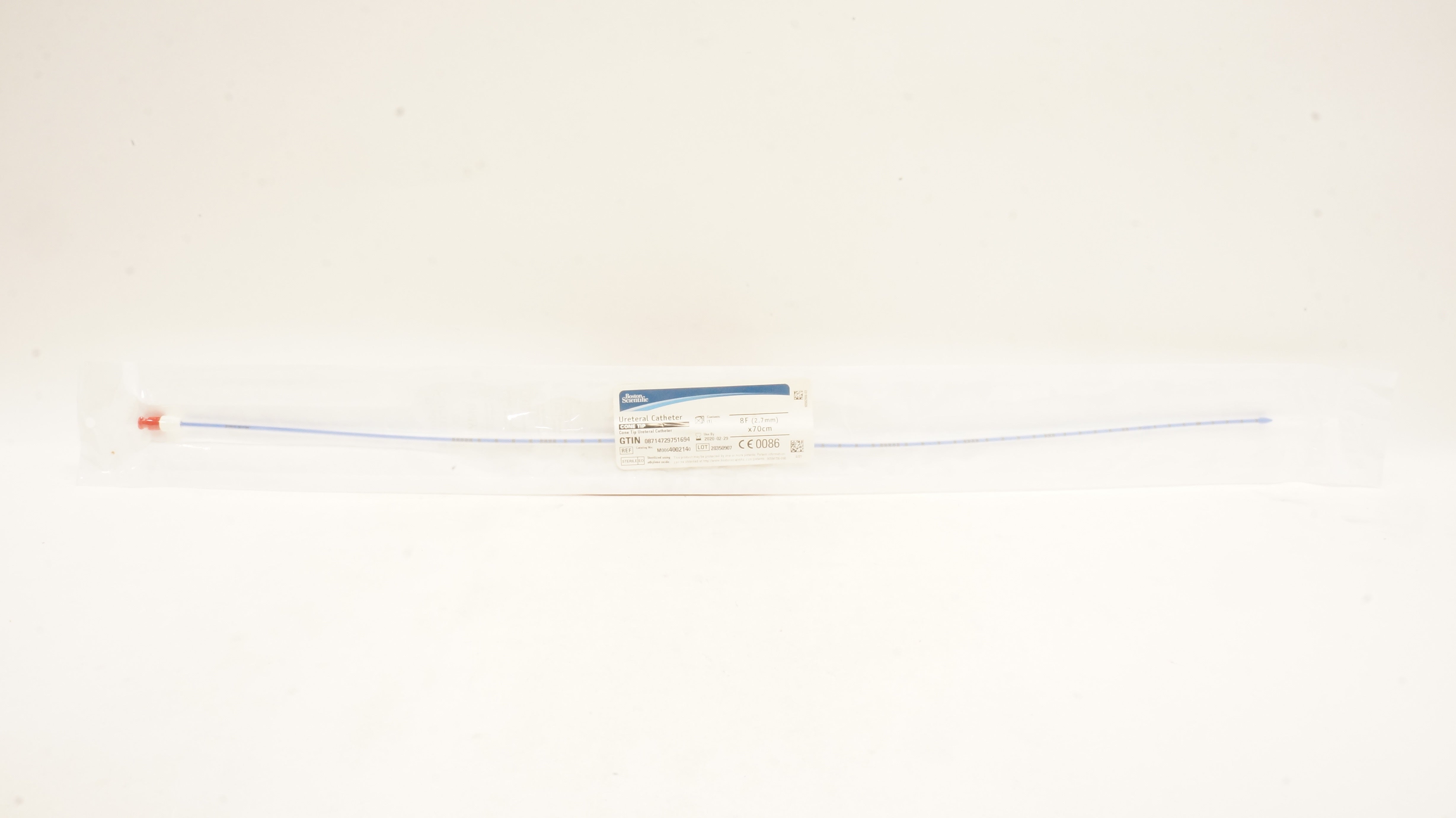 Boston Scientific M0064002140 Cone Tip ureteral Cath. 8F x 70cm (x)