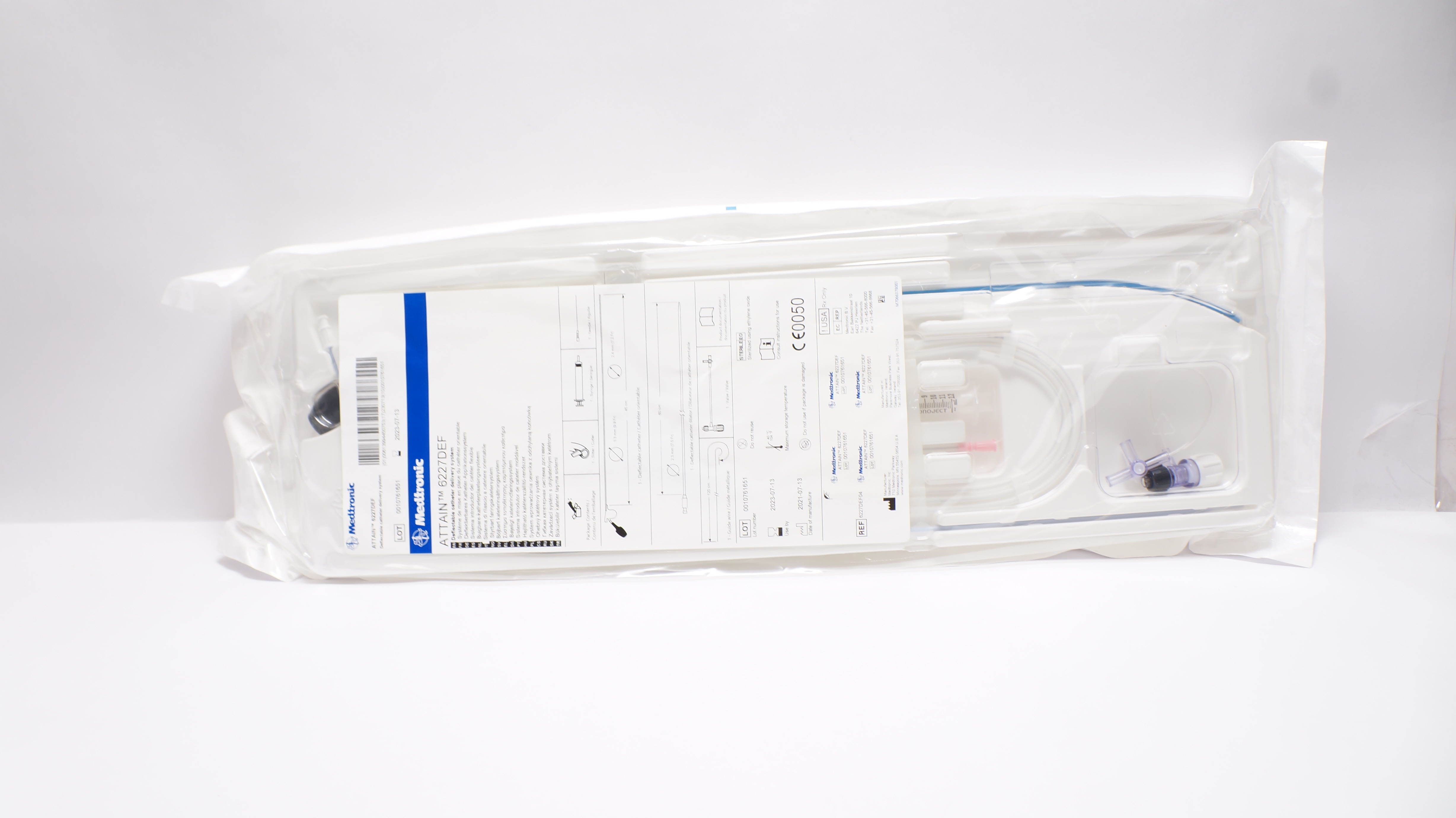 Medtronic 6227DEF04 Attain 6227DEF Defectable Cath. Delivery System 45 x 60cm(x)