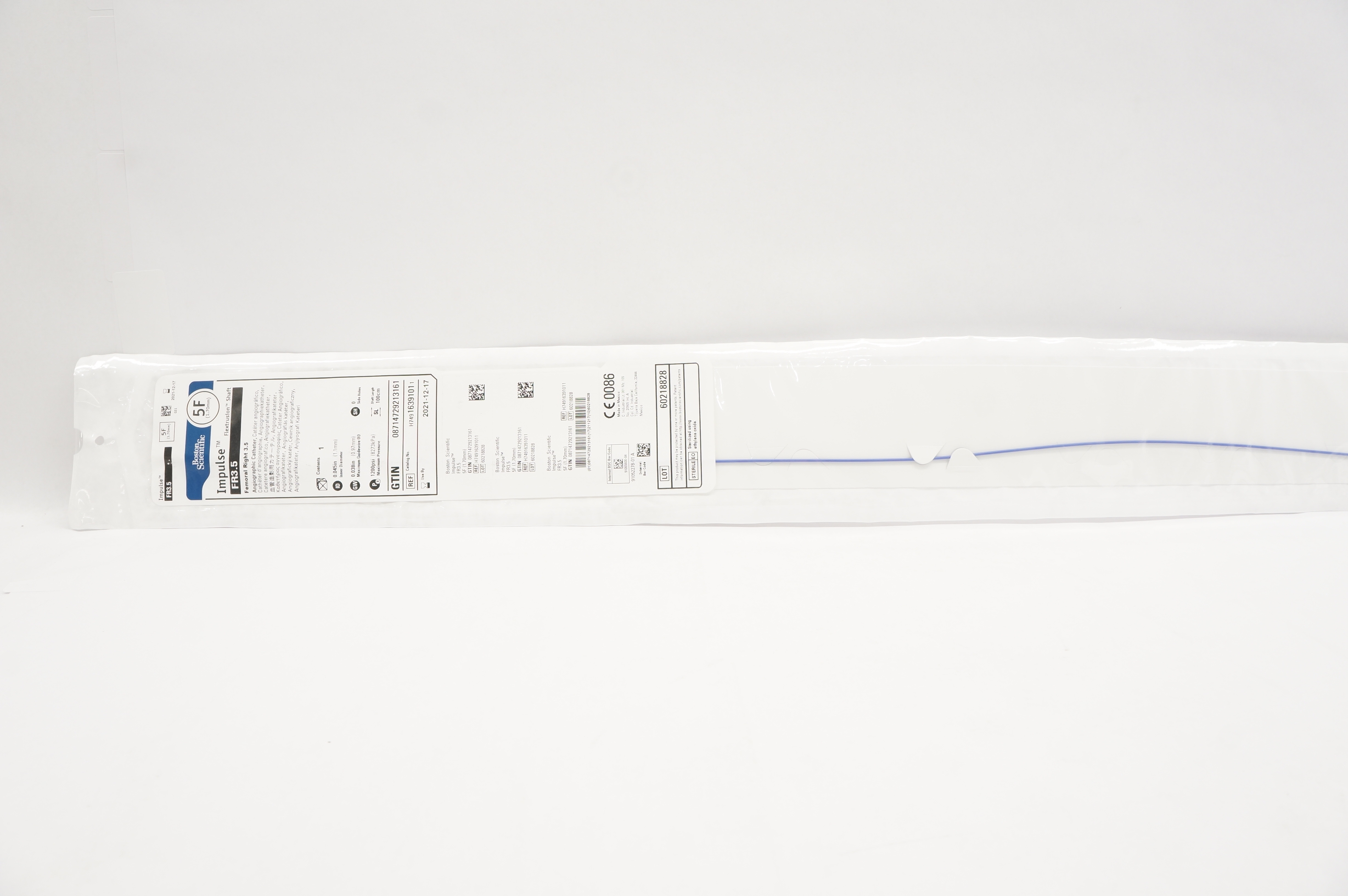 Boston Scientific 1639101 Cath. Impulse Flextrustion Shaft FR3.5 5F (x)