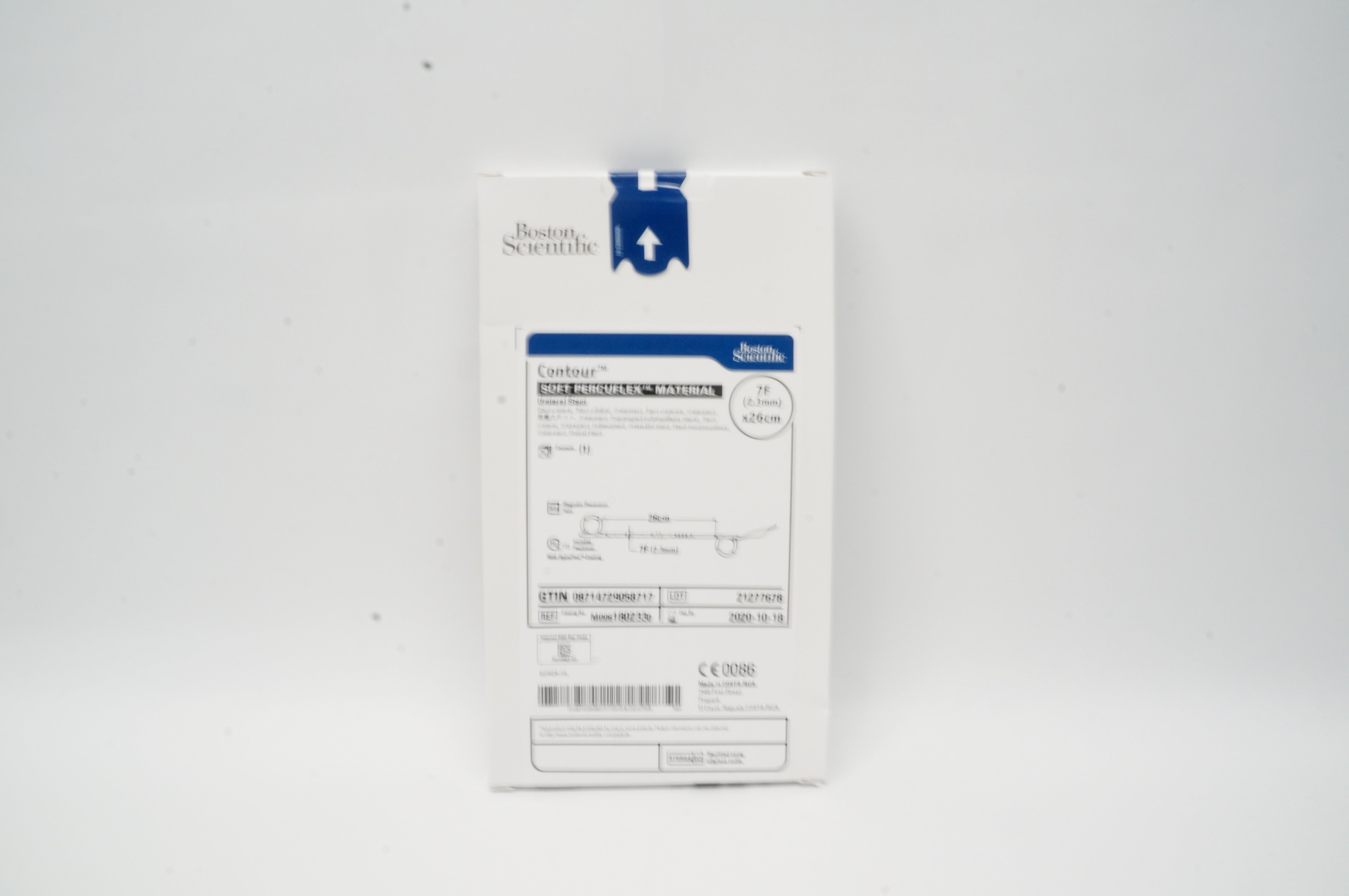 Boston Scientific 180233 Soft Percuflex Material, Ureteral Stnt 7F x 26cm (x)