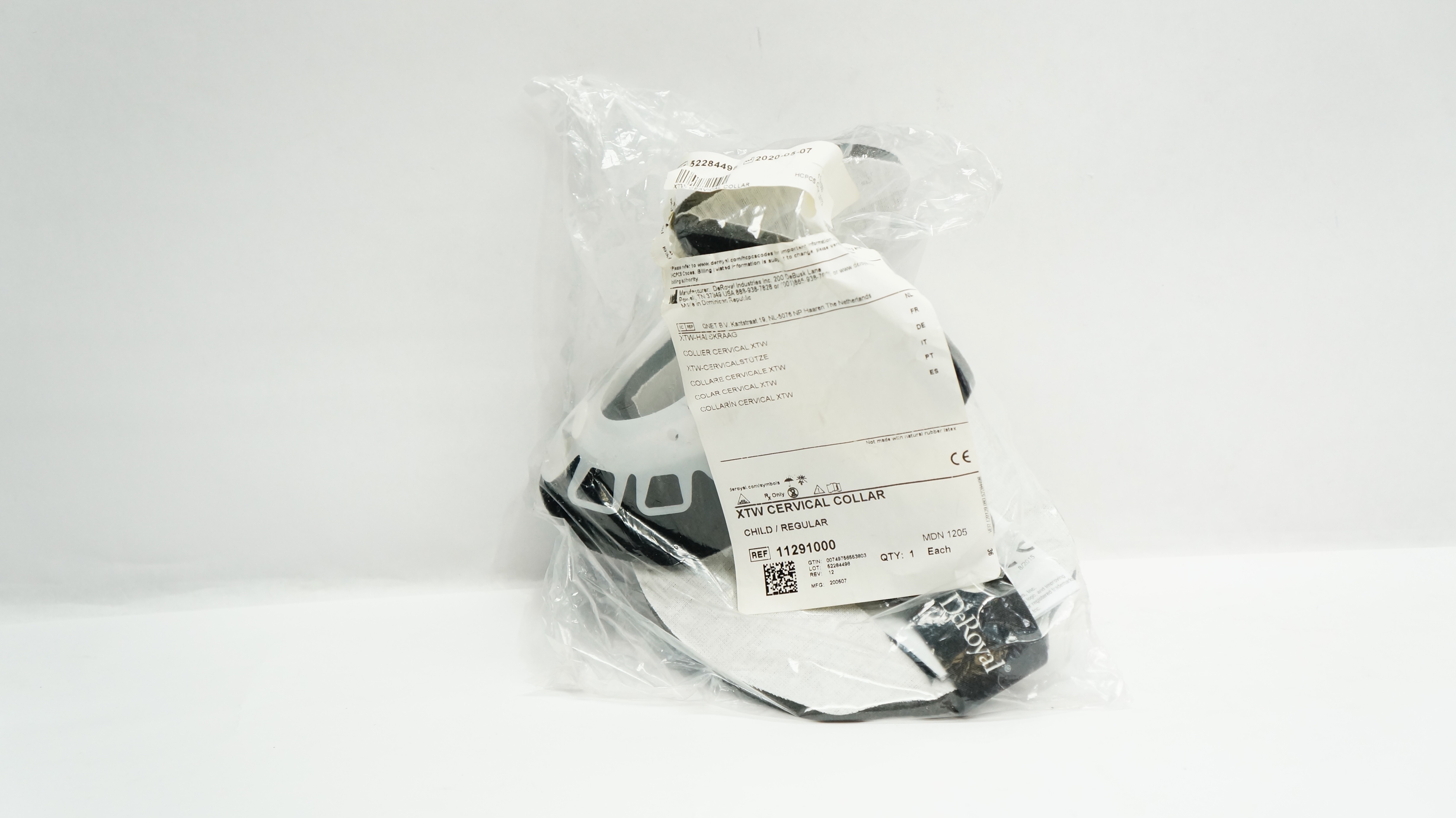 DeRoyal 11291000 XTW Cervical Collar Child/Regular