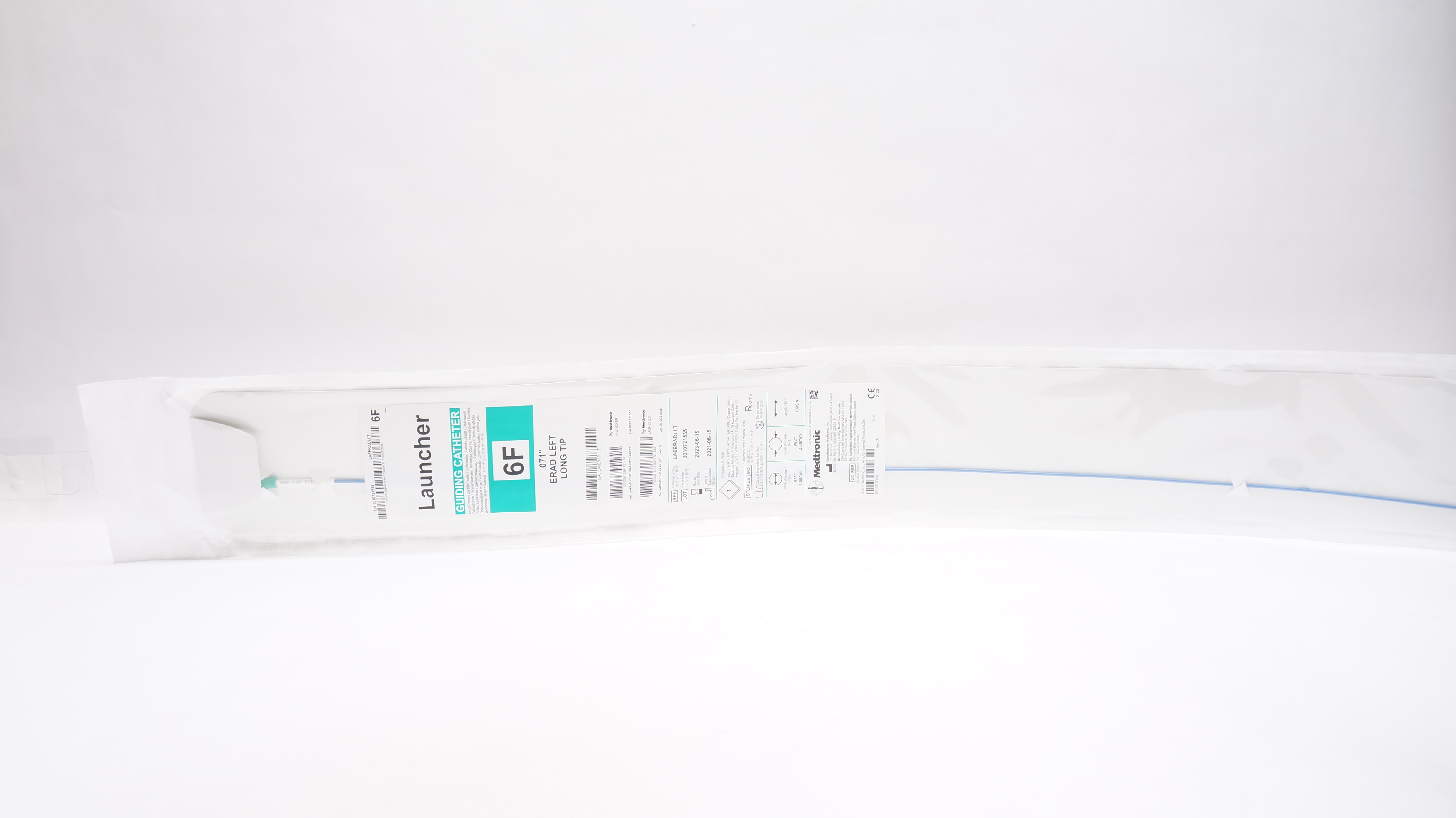 Medtronic LA6ERADLLT Launcher Guiding Cath 6F 0.071 ERAD LEFT Long Tip(x)