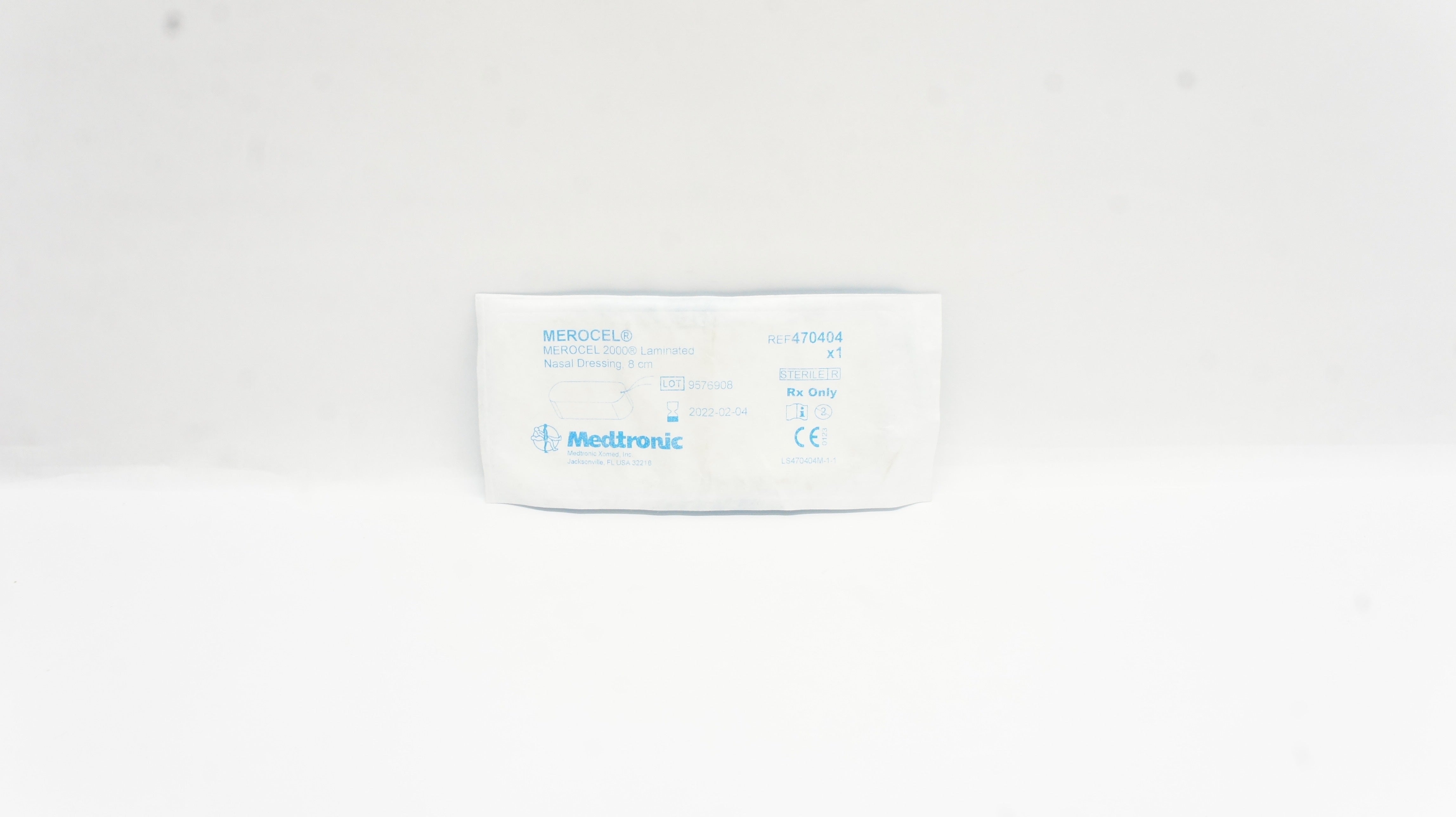 Medtronic 470404 MEROCEL 2000 Laminated Nasal Dressing 8cm (x)
