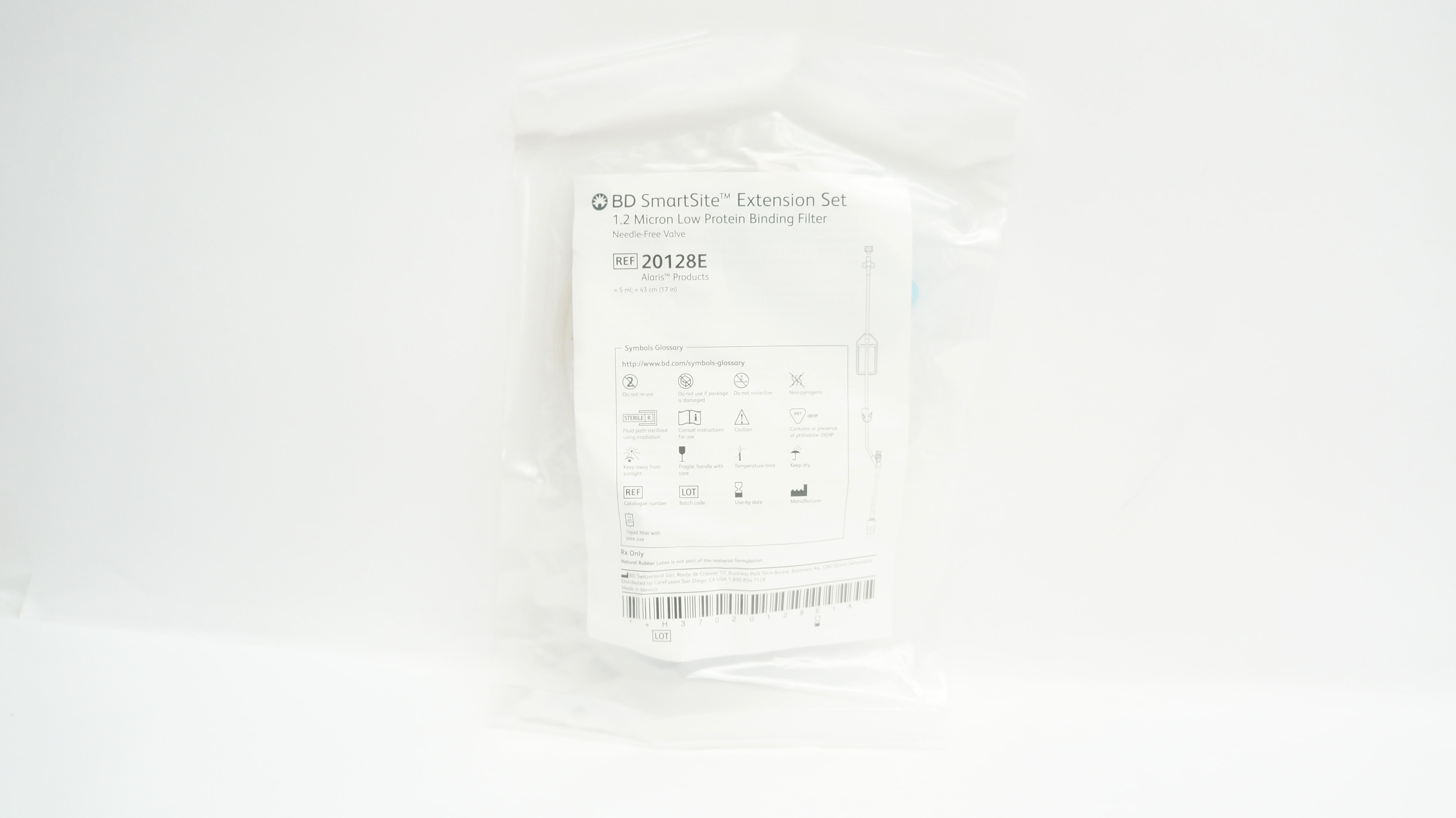 BD 20128E SmartSite Extension Set