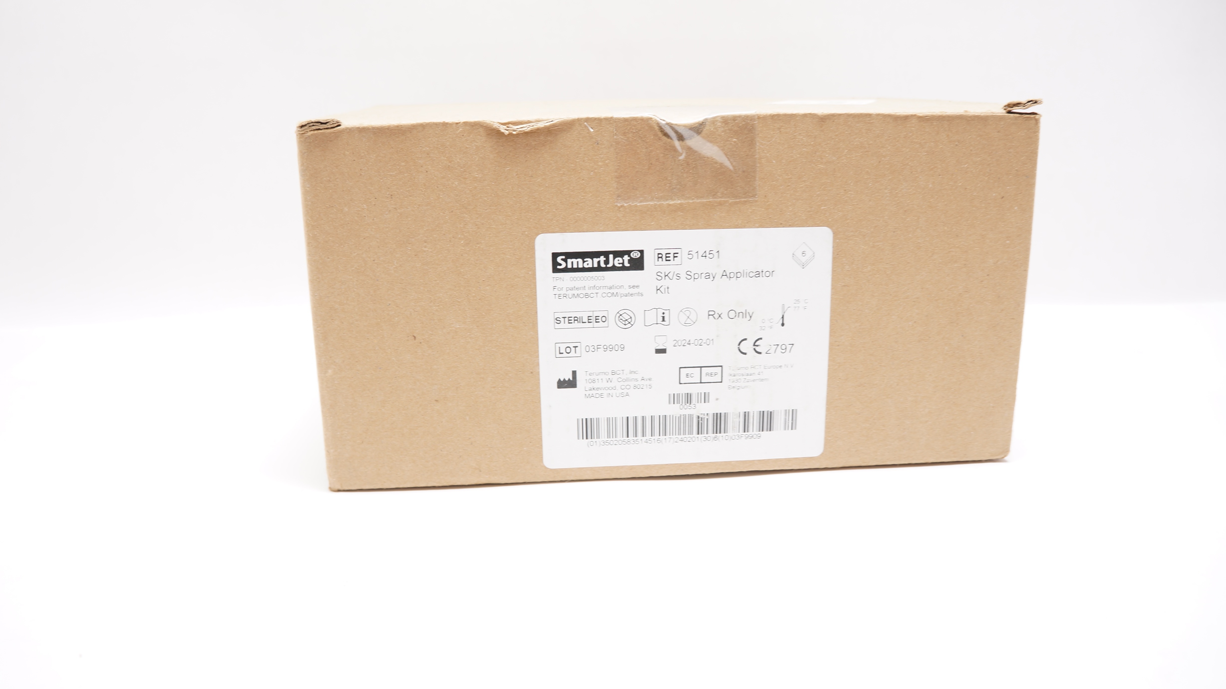 Terumo 51451 SmartJet Spray Applicator Kit - Box of 6