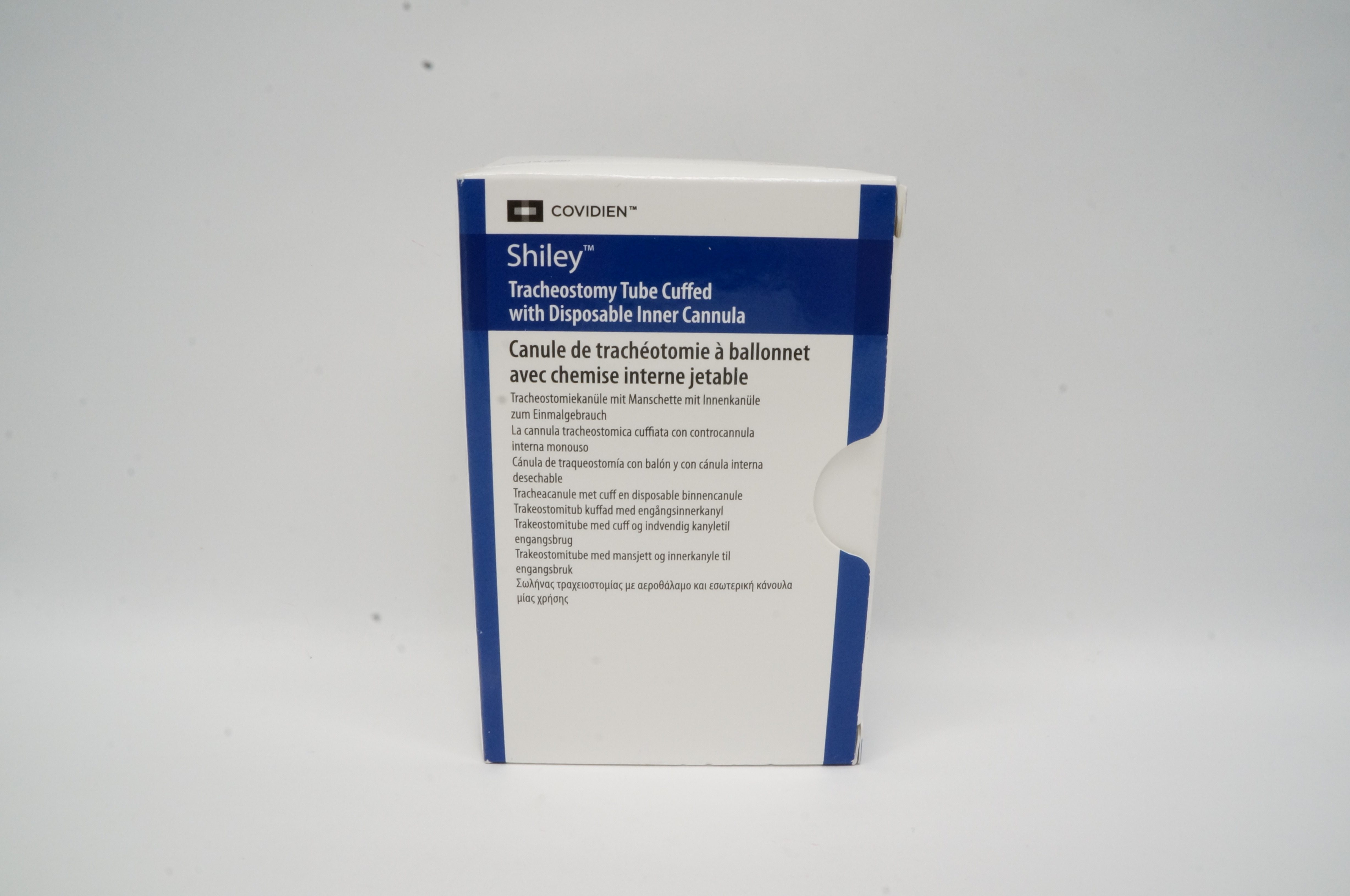 Covidien 6DCT Shiley Tracheostomy Tube Cuffed 6.4 ID x 10.8 OD x 24.0 x 74mm (x)