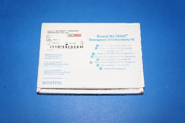 Smiths B10100 Bivona Nu-Trake Emergency Cricothyrotomy Kit (x)