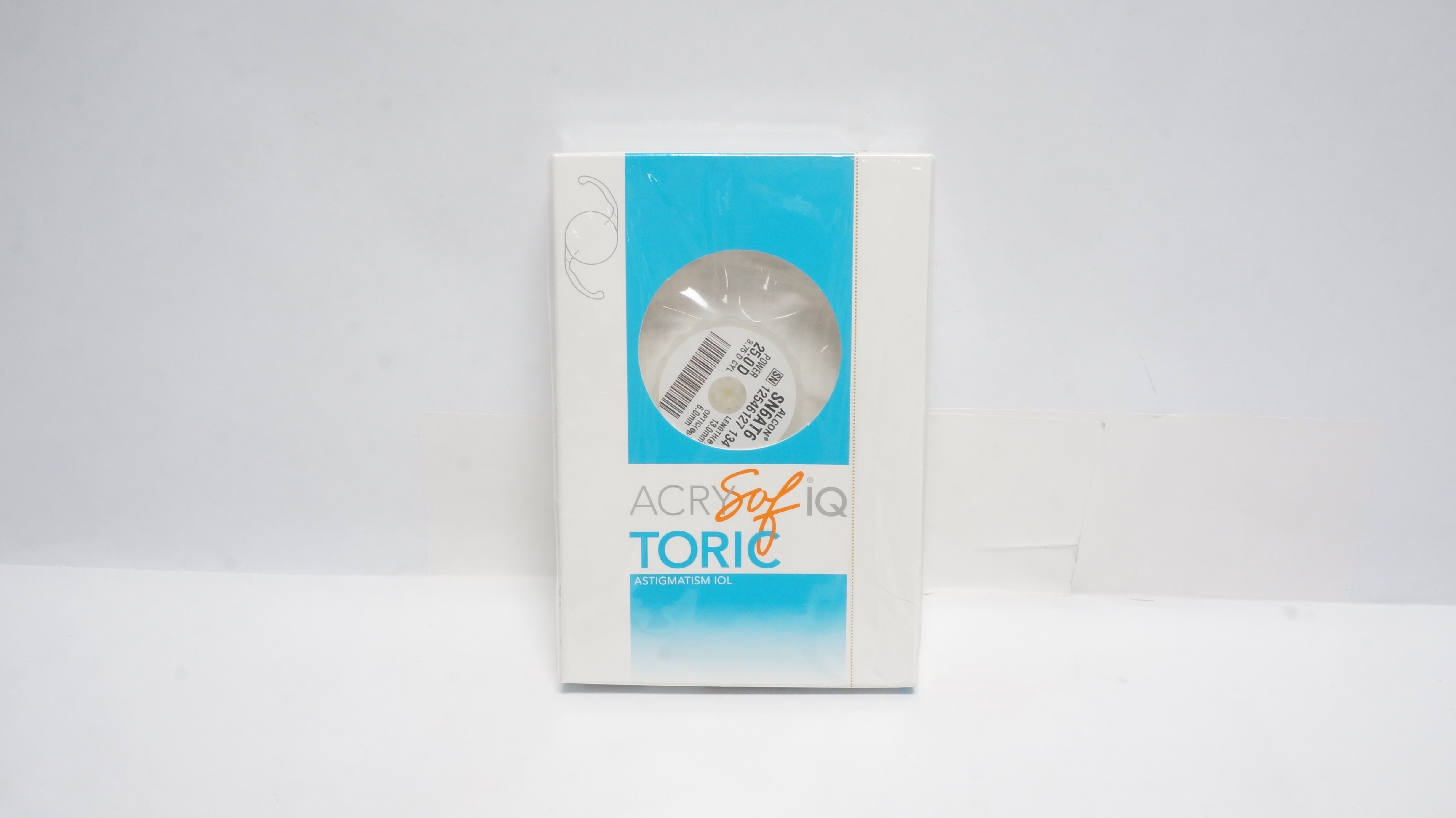 Alcon SN6AT6 AcrySof IQ Toric Astigmatism IOL 25.0 D x 13.0mm x 6.00mm x 3.75(x)