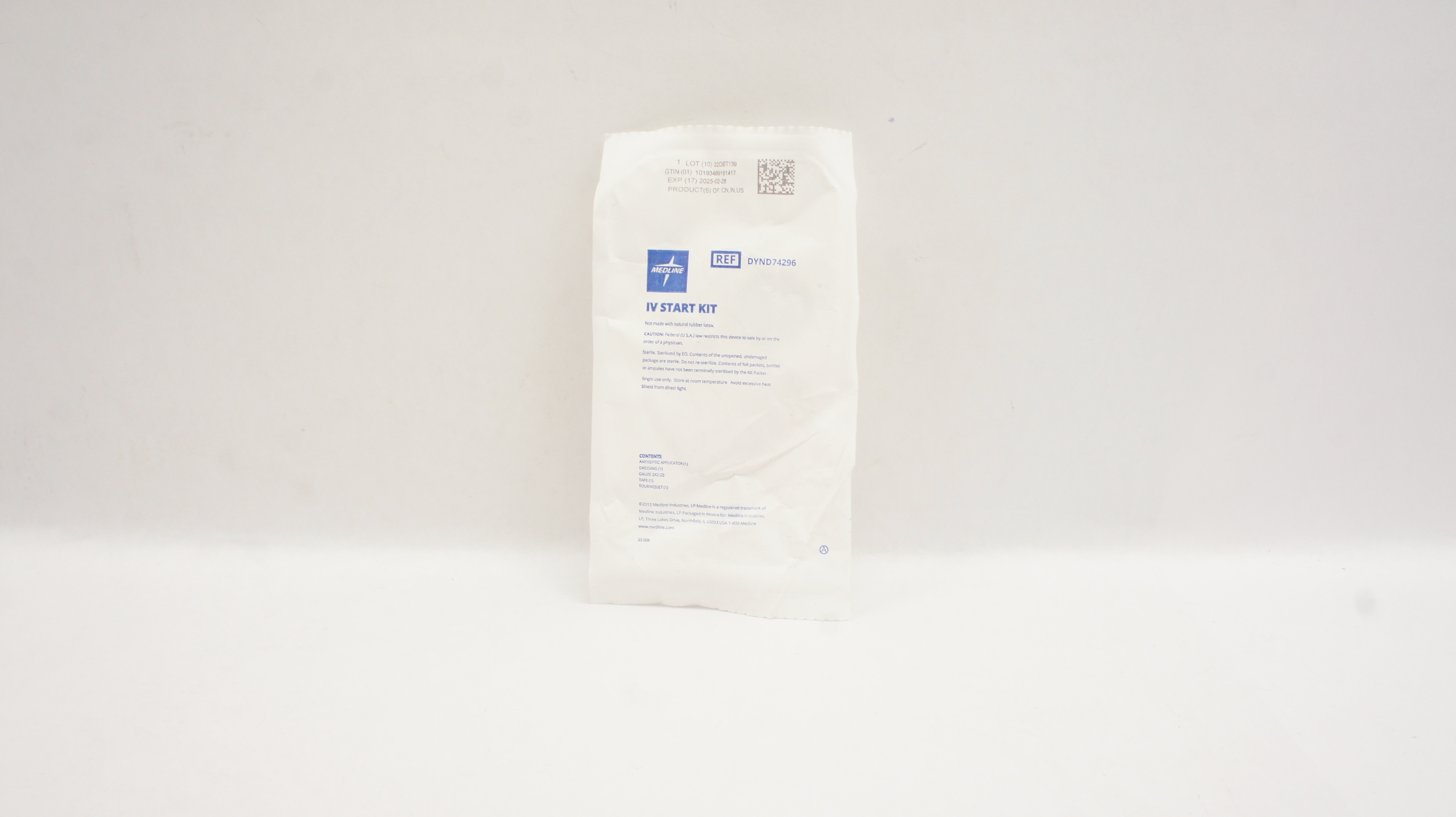 Medline DYND74296 IV Start Kit