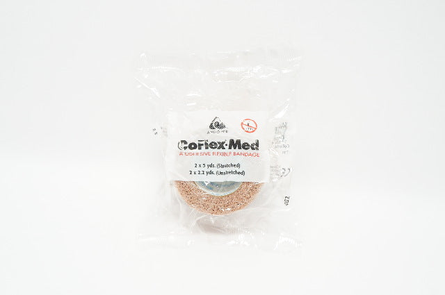 Andover Healthcare CoFlex-Med A Cohesive Flexible Bandage 2 x 5yds, 2 x 2.2yds.