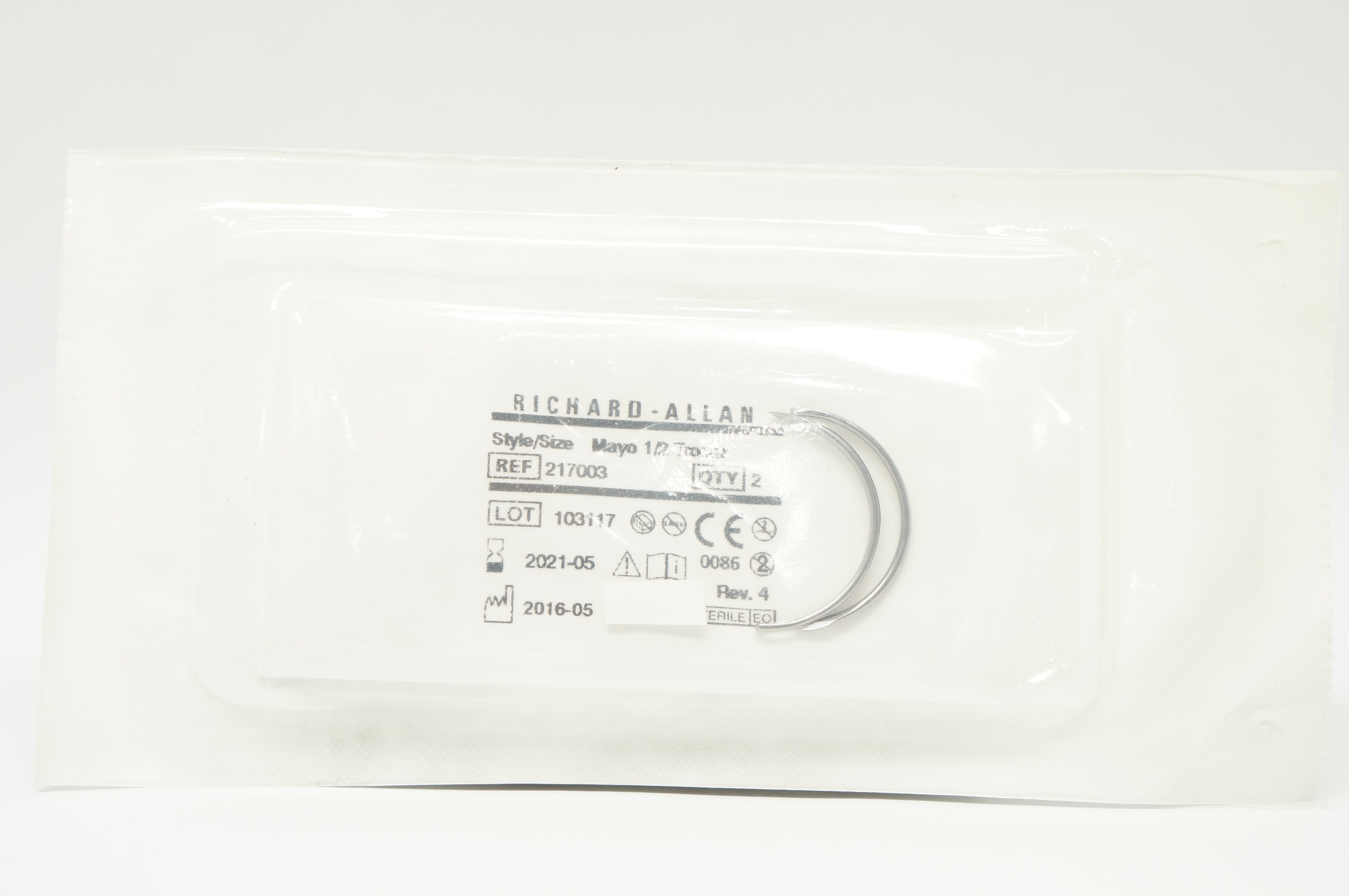 Richard-Allan 217003 Stre Ndle Mayo 1/2 Taper - Pack of 2 (x)