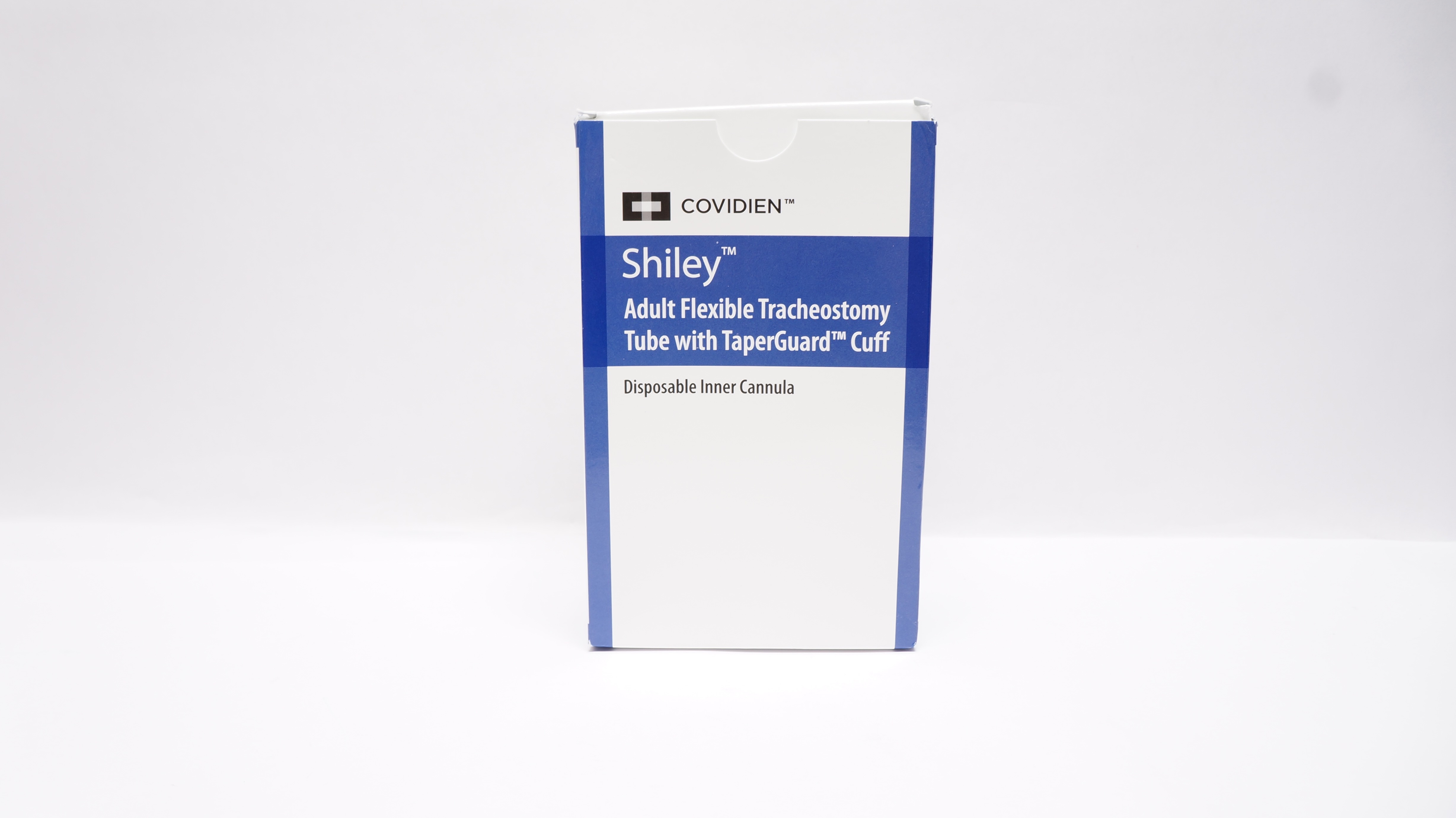 Covidien 8CN85H Shiley Adult Flexible Tracheostomy Tube 8.5ID x 12.2OD x 26.6mm