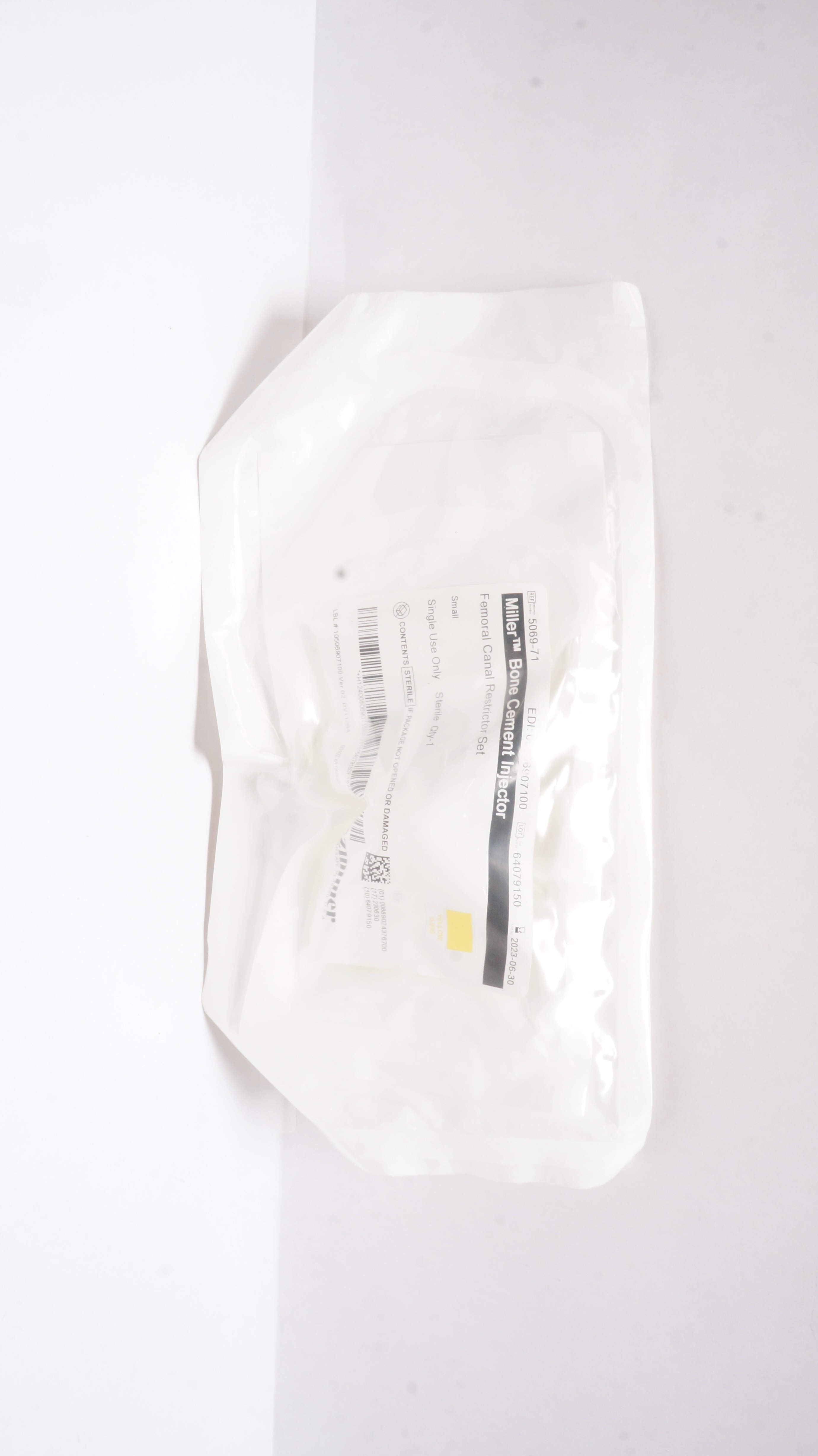 Zimmer 5069-71 Miller Bone Cement Injector, Small