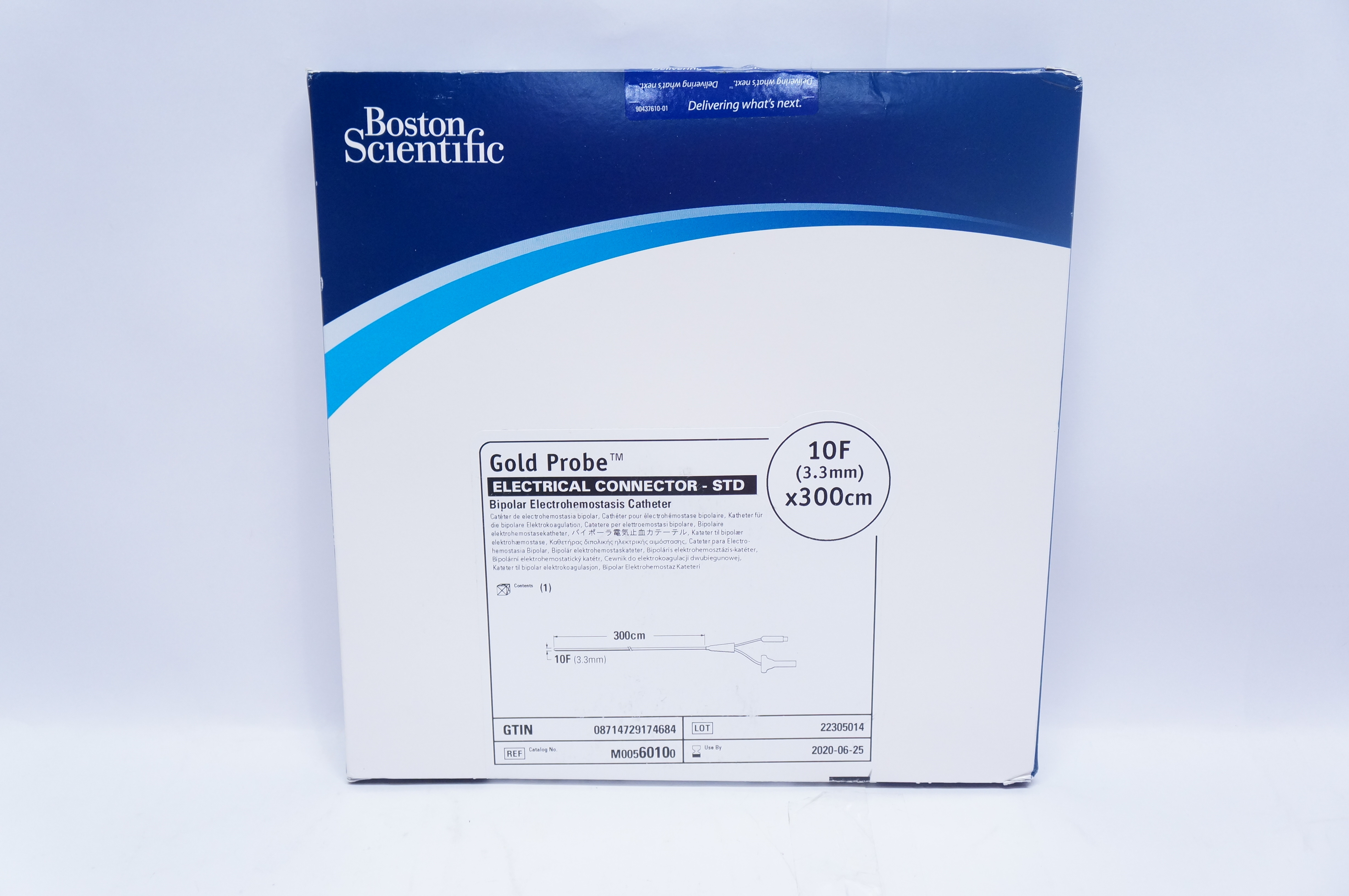 Boston Scientific 6010 Gold Probe Electrical Connector - STD 10F x 300cm (x)