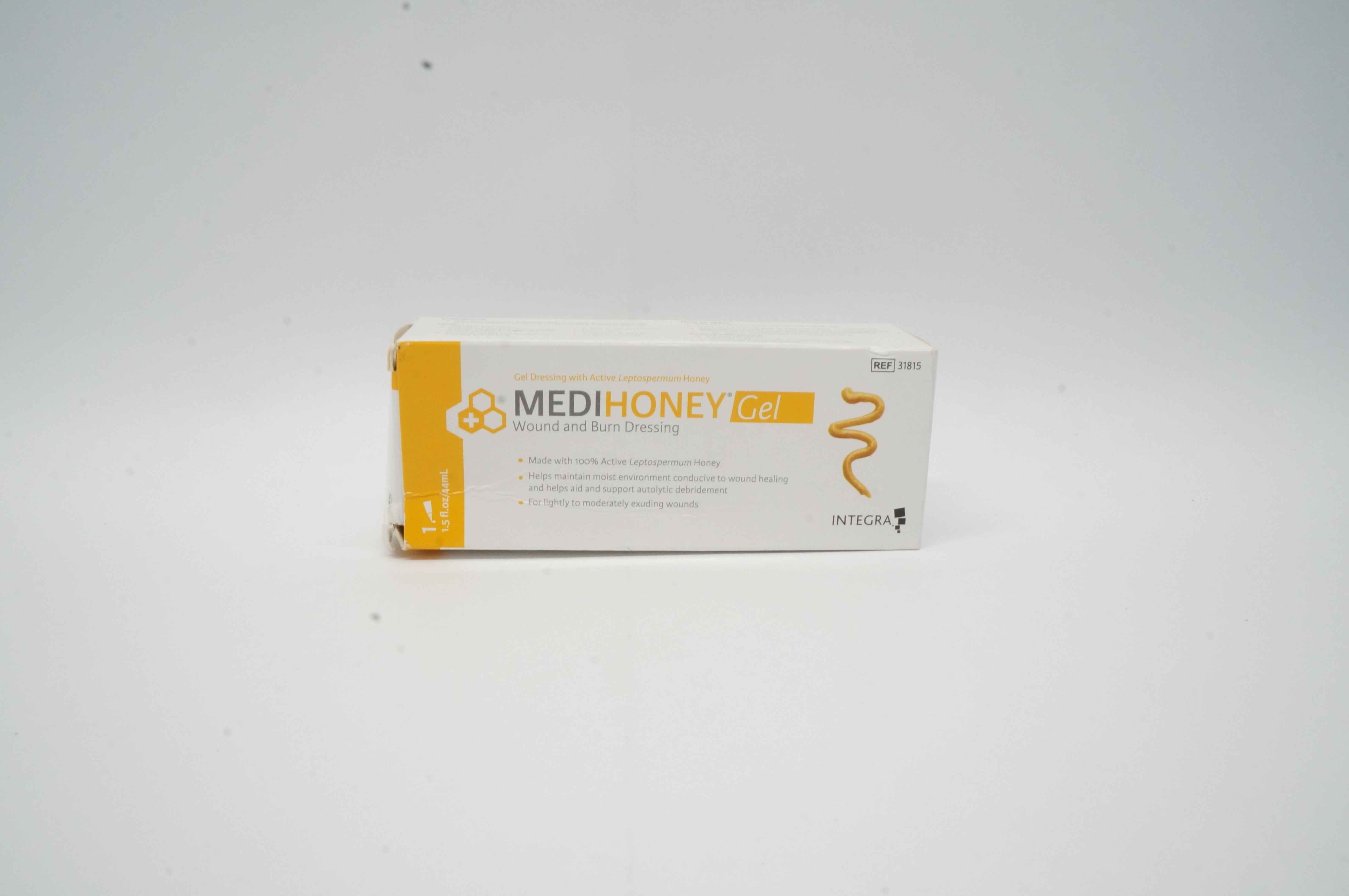 Integra 31815 Derma Sciences MediHoney Gel Wound and Burn Dressing 1.5fl.oz