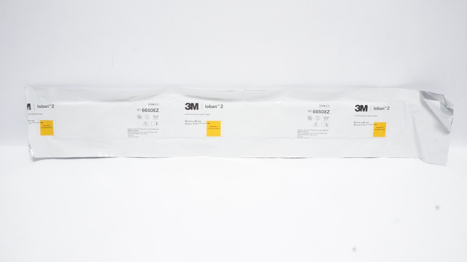 3M Ioban 2 6650EZ Antimicrobial Incise Drape 60x45cm