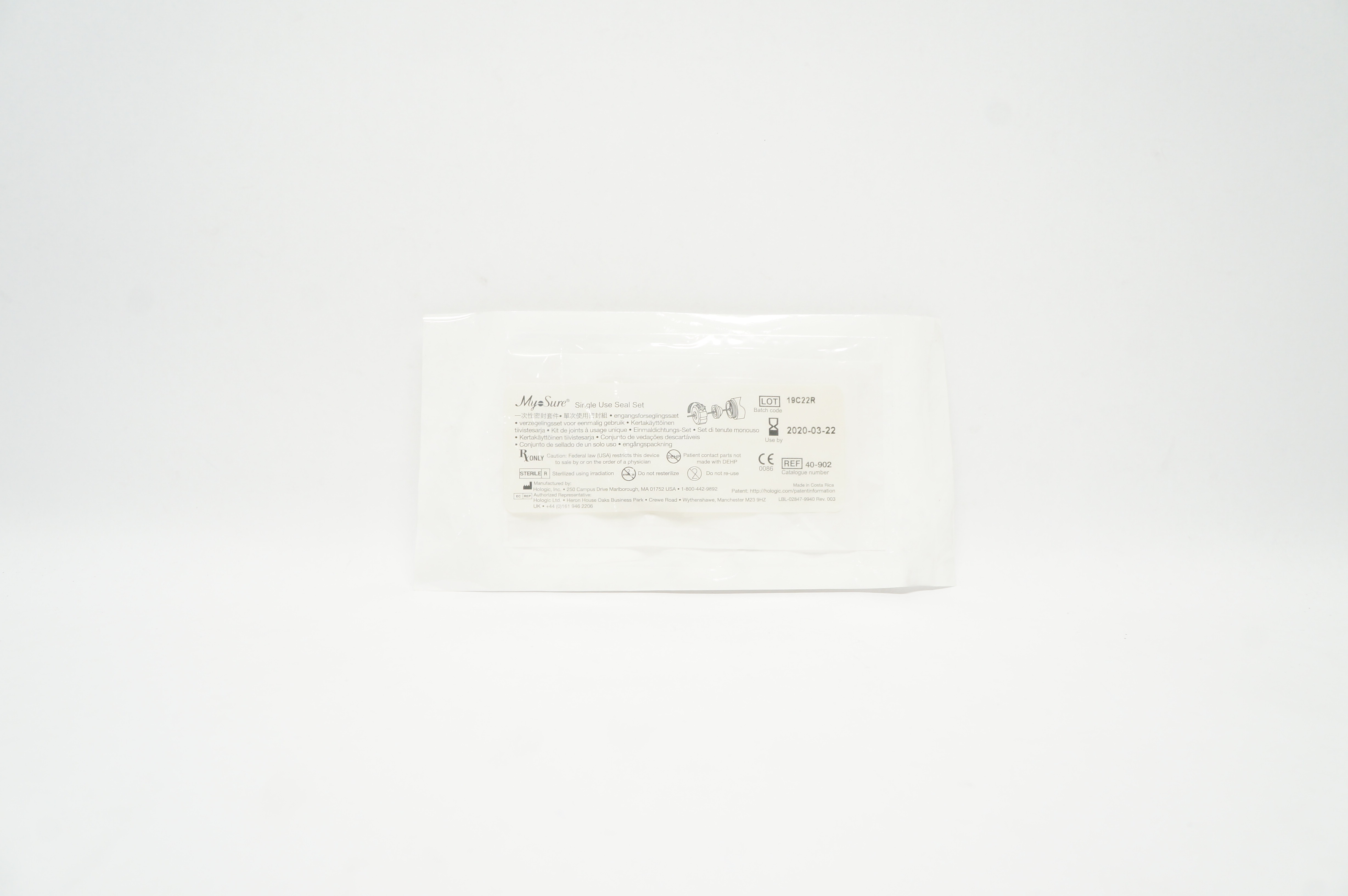 Hologic 40-902 MyoSure Single Use Seal Set (x)