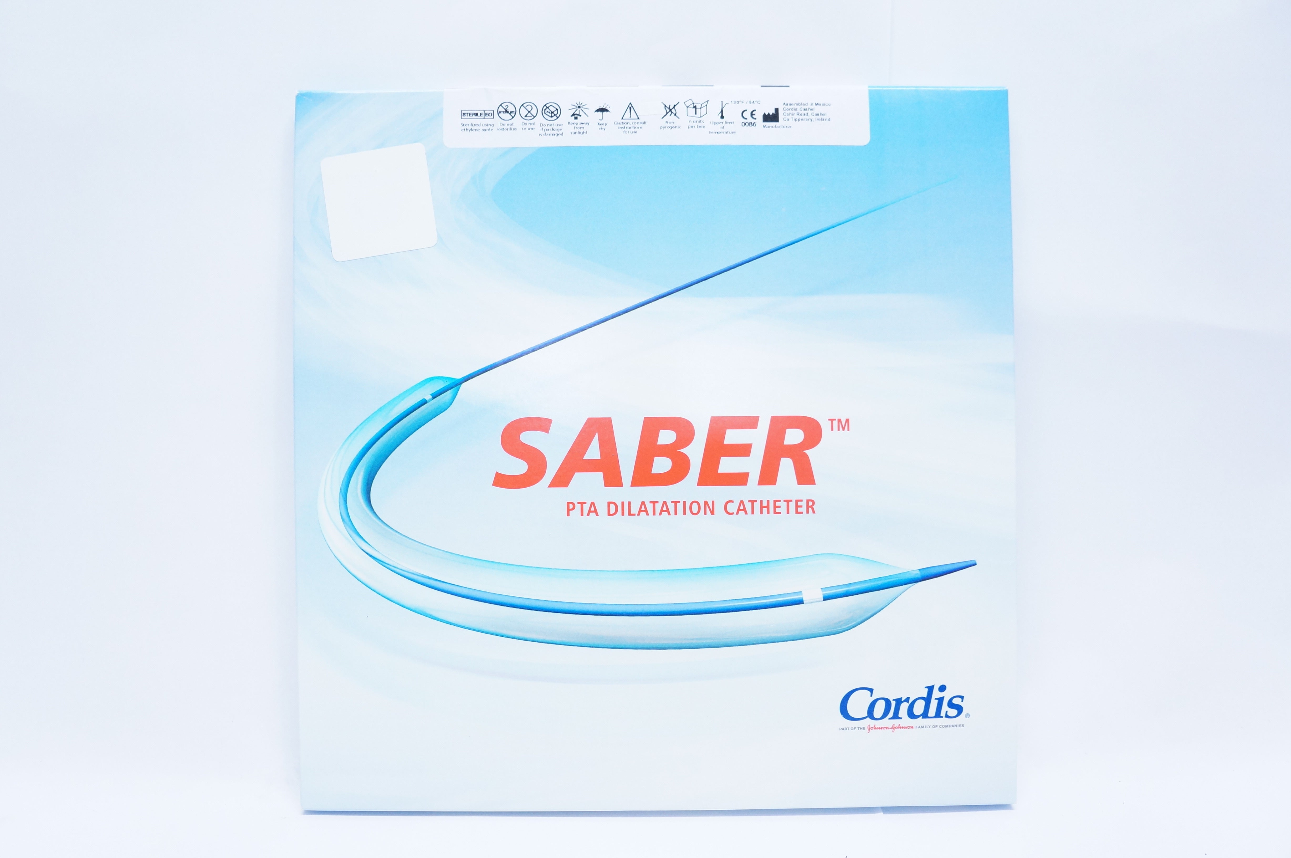 Cordis 48004020X SABER PTA Dilatation Cath. 4.0mm x 20cm (x)