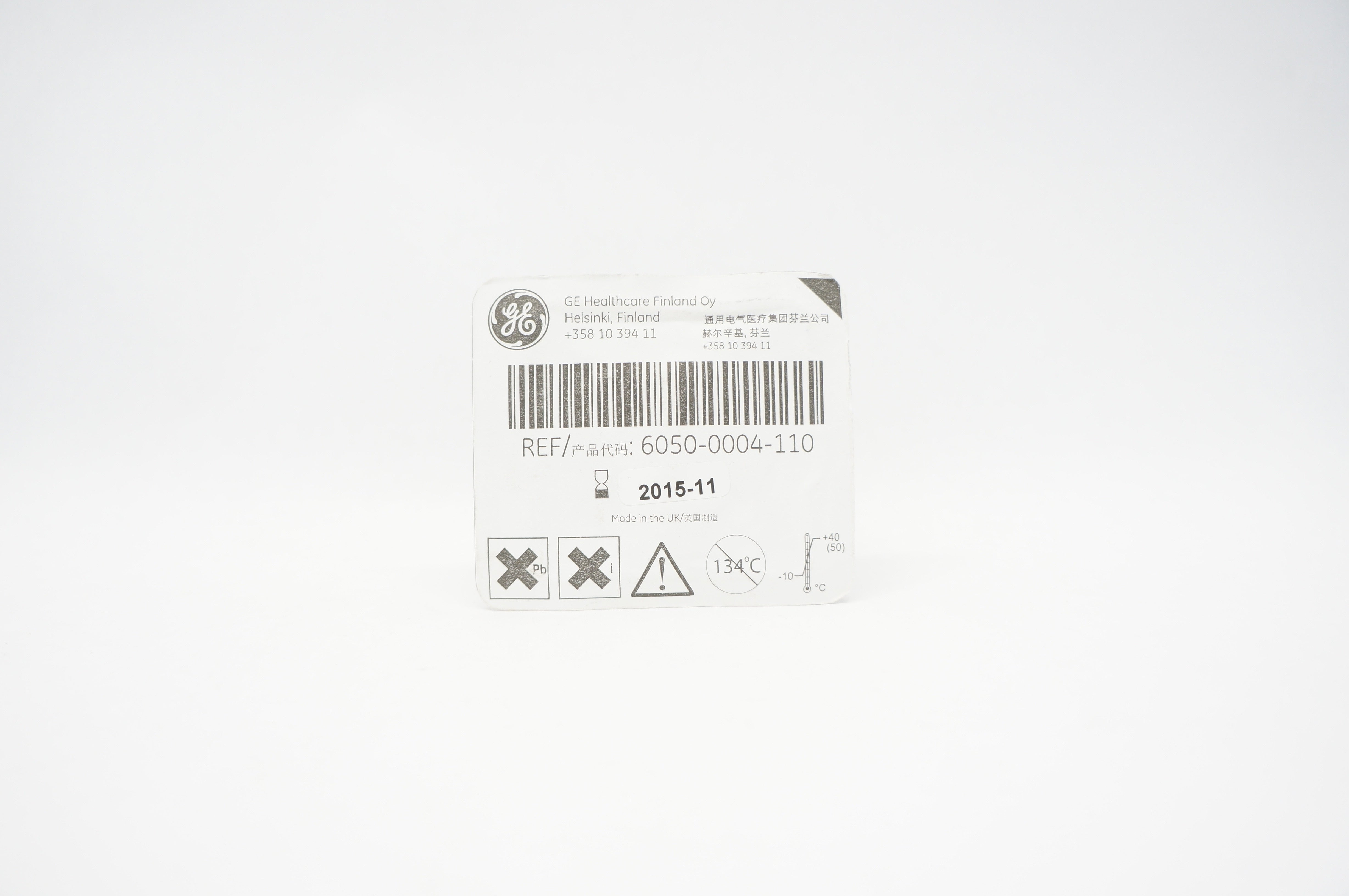 GE 6050-0004-110 Datex-Ohmeda Oxygen Sensor (x)