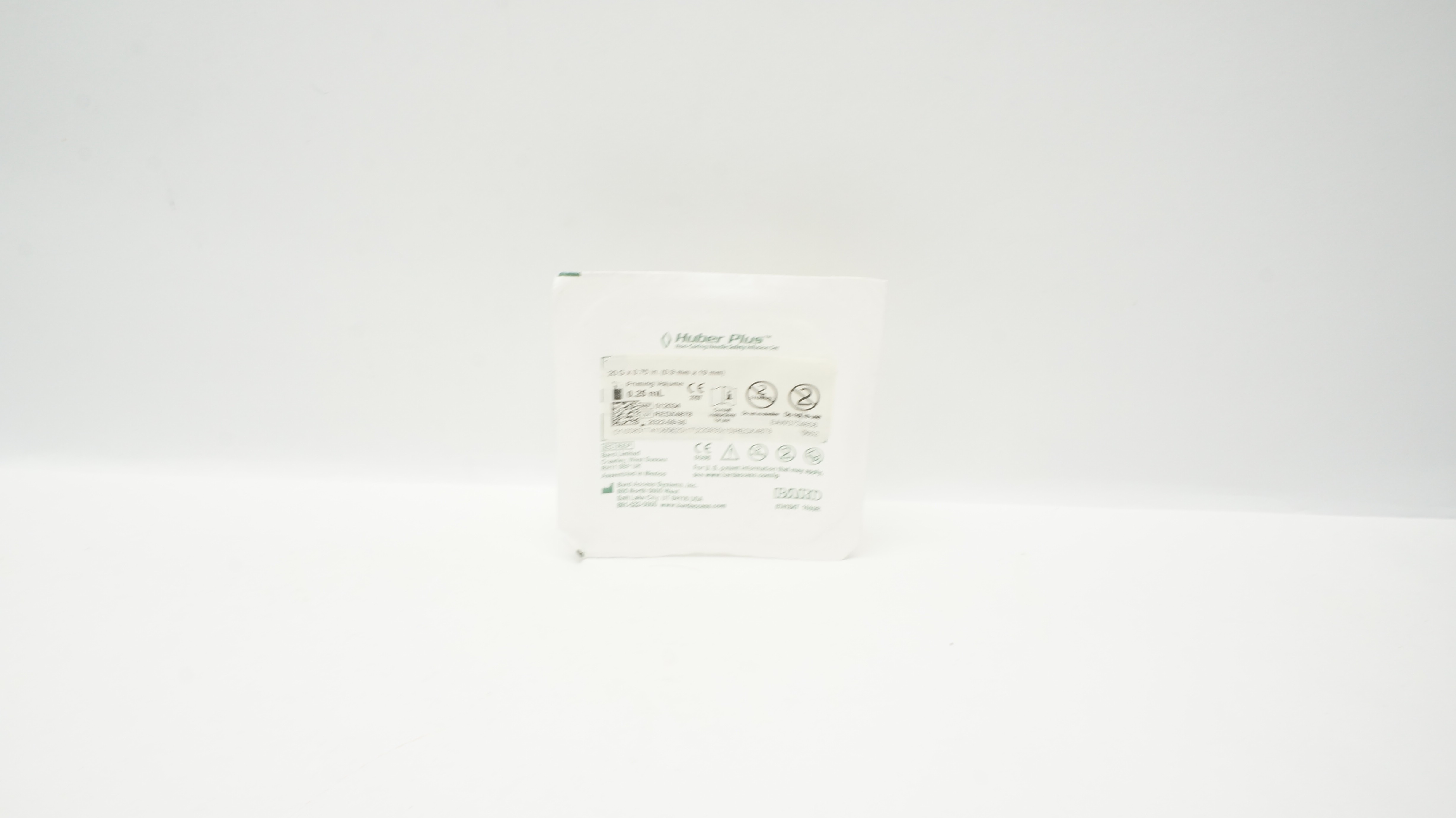 Bard 012034 Huber Plus Ndle Safety Infusion Set 20G x 3/4inch (x)