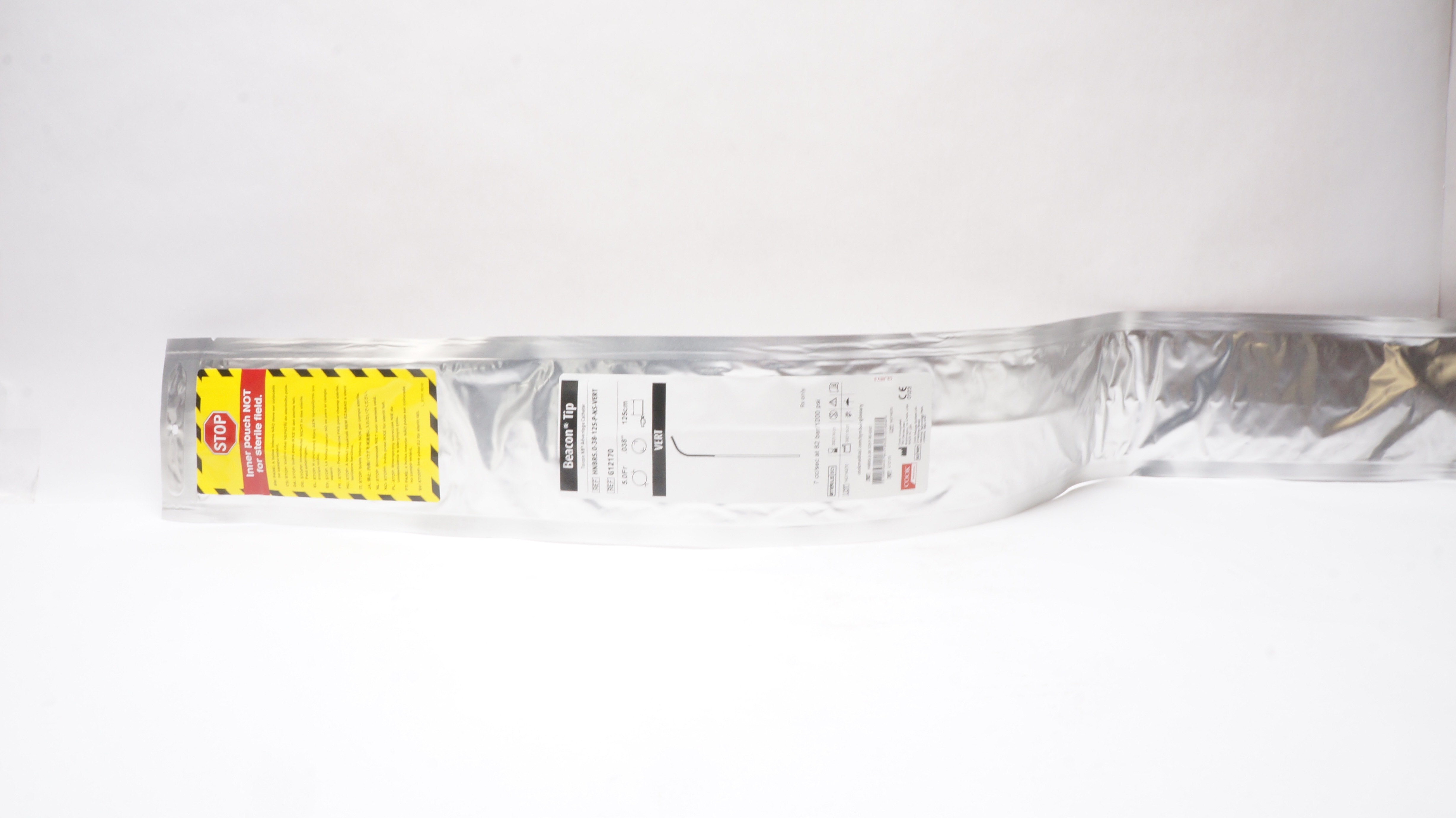 Cook Medical G12170 Beacon Tip Torcon NB Advantage Catheter 5.0Fr .038inch 125cm