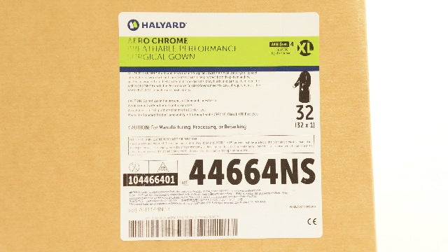 Halyard 44664NS Breathable Performance Surgical Gown Level 4 XL - Box of 32